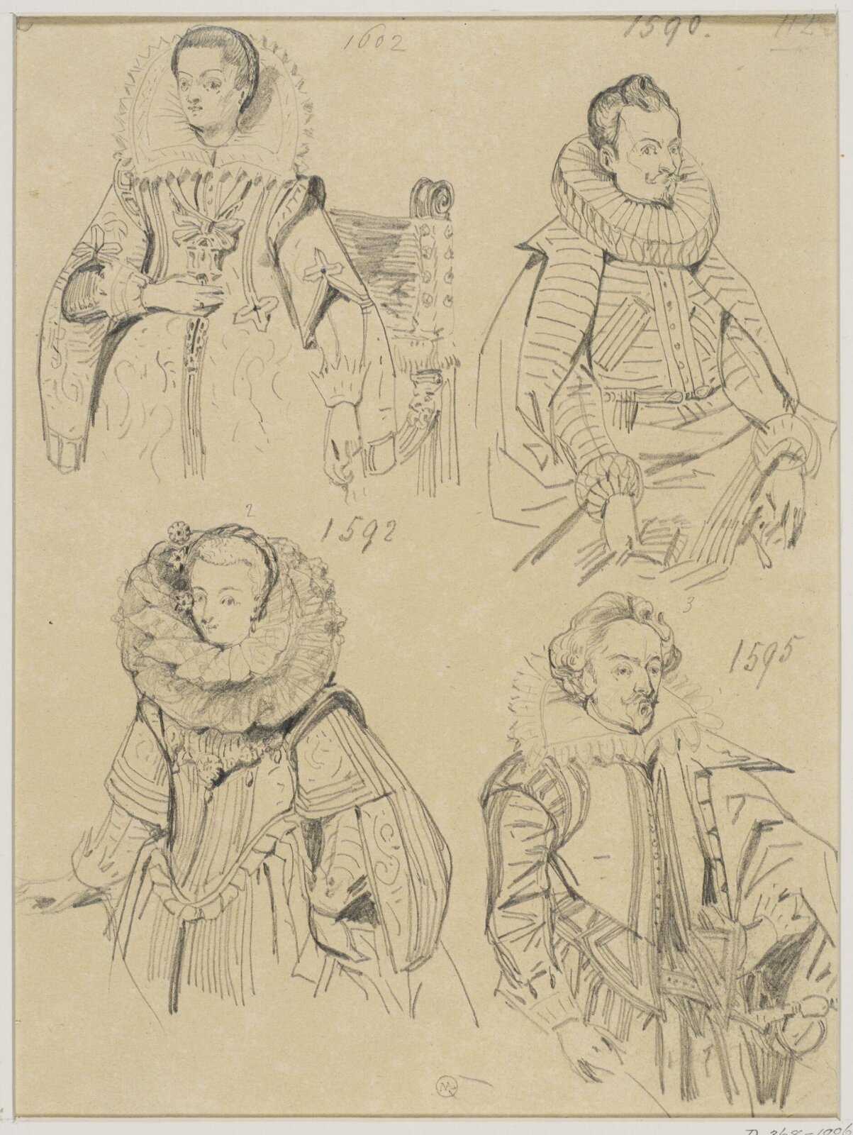 Drawing, George Cattermole, mid 19th century