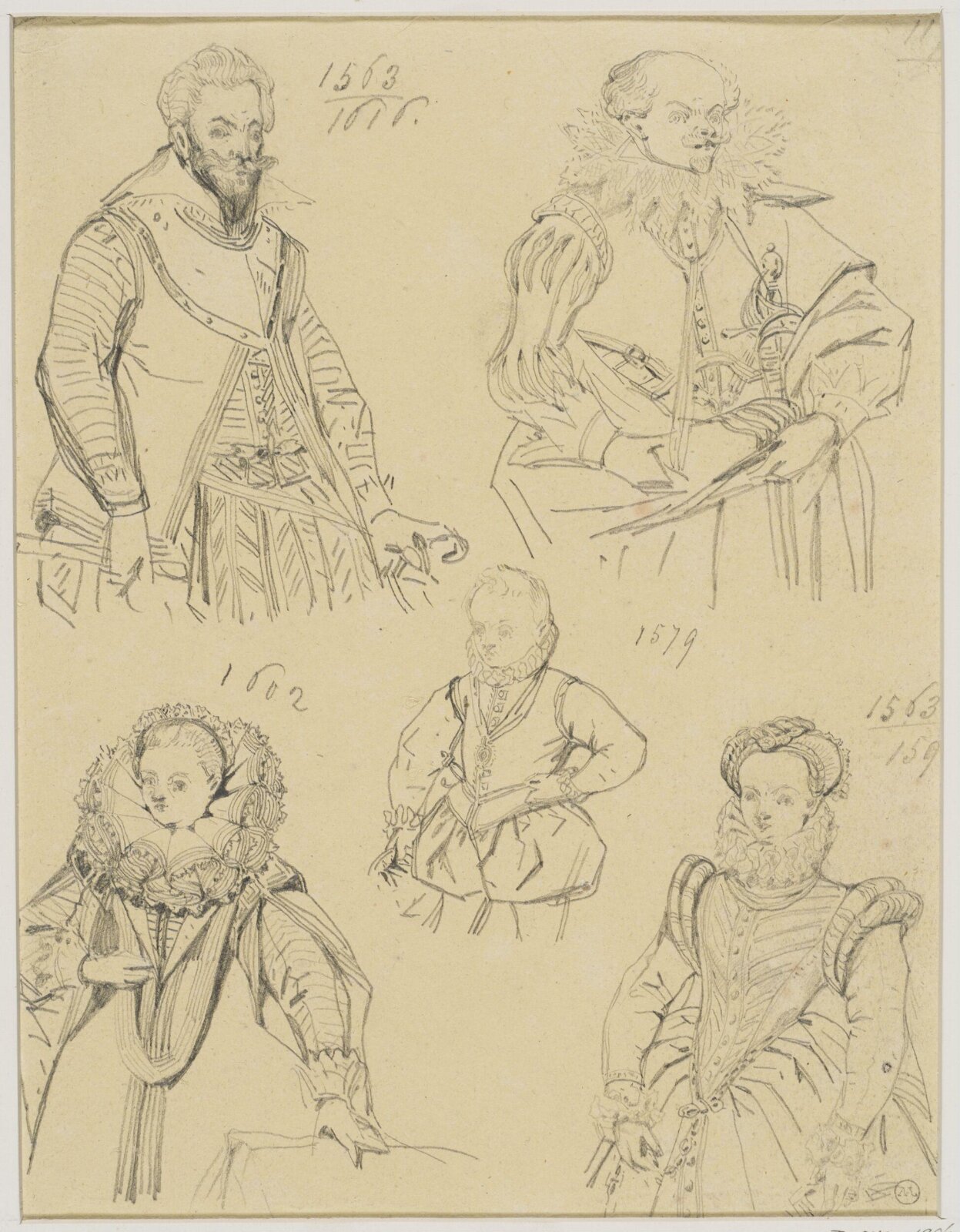 Drawing, George Cattermole, mid 19th century