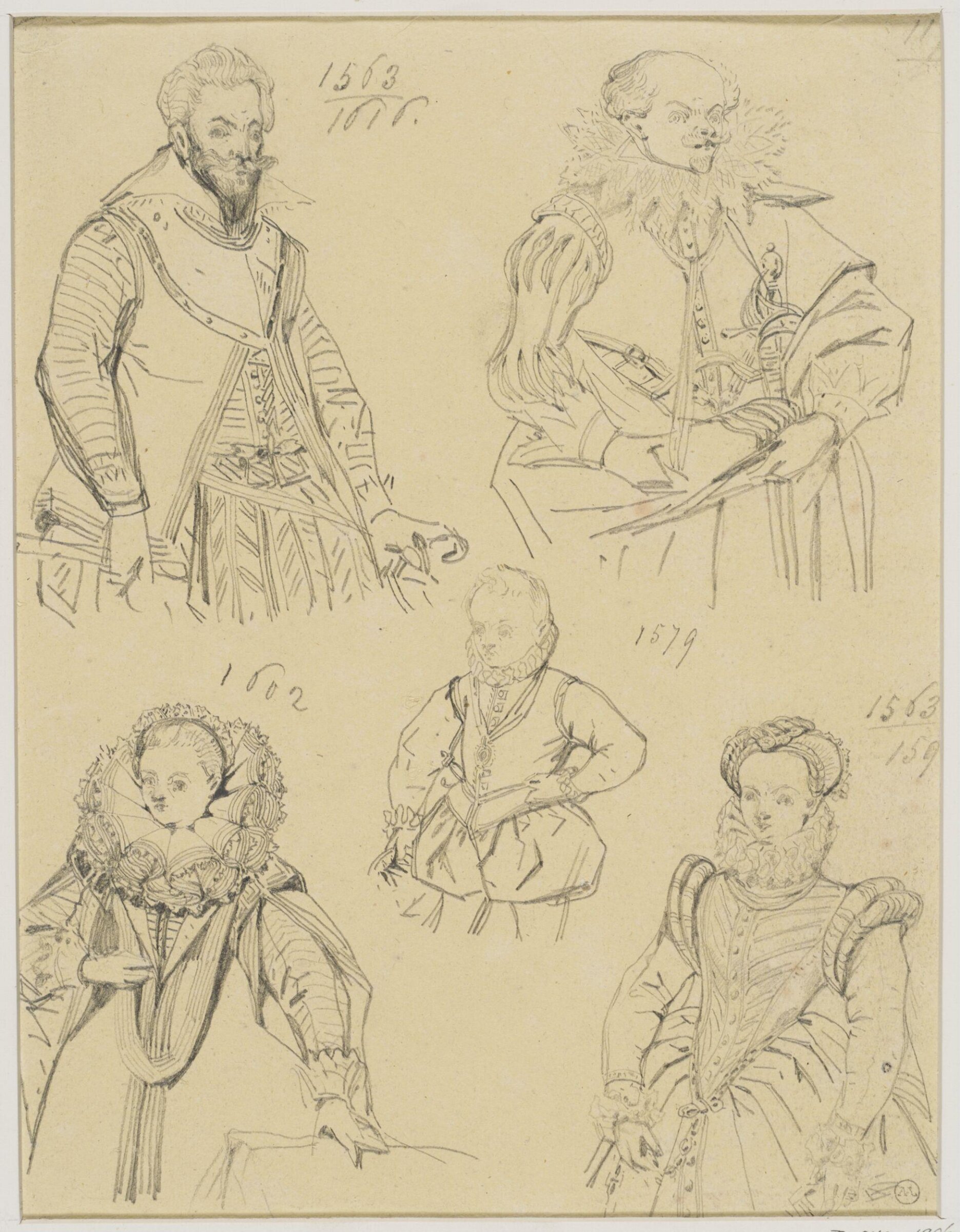 Drawing, George Cattermole, mid 19th century