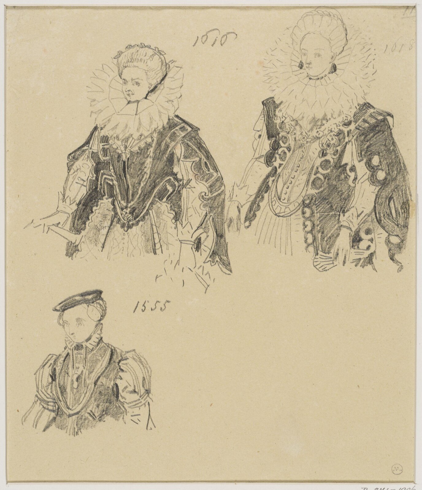 Drawing, George Cattermole, mid 19th century