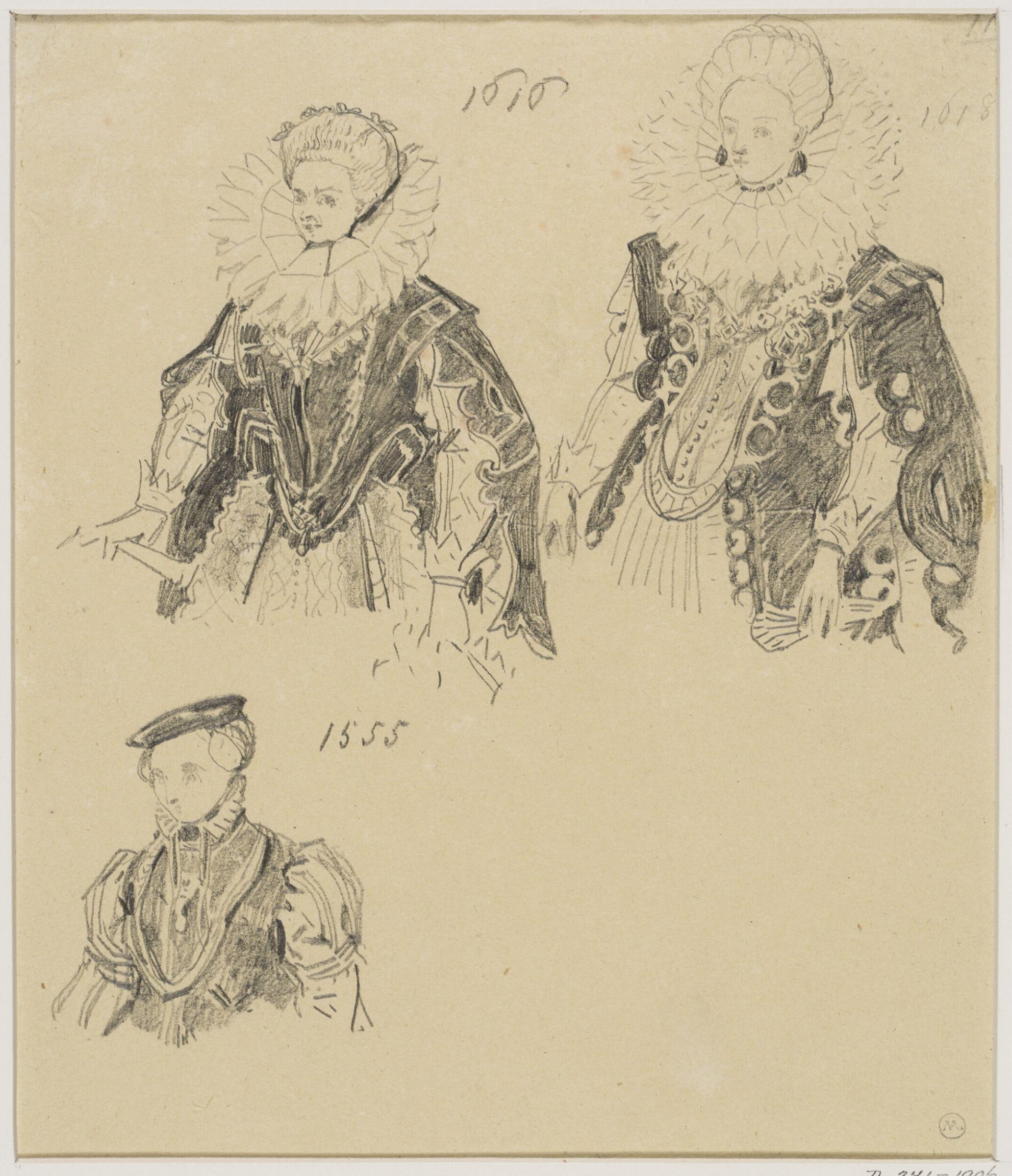 Drawing, George Cattermole, mid 19th century