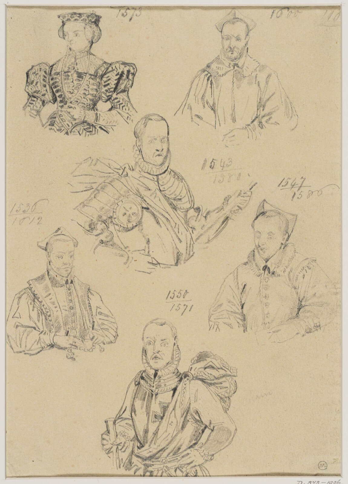 Drawing, George Cattermole, mid 19th century