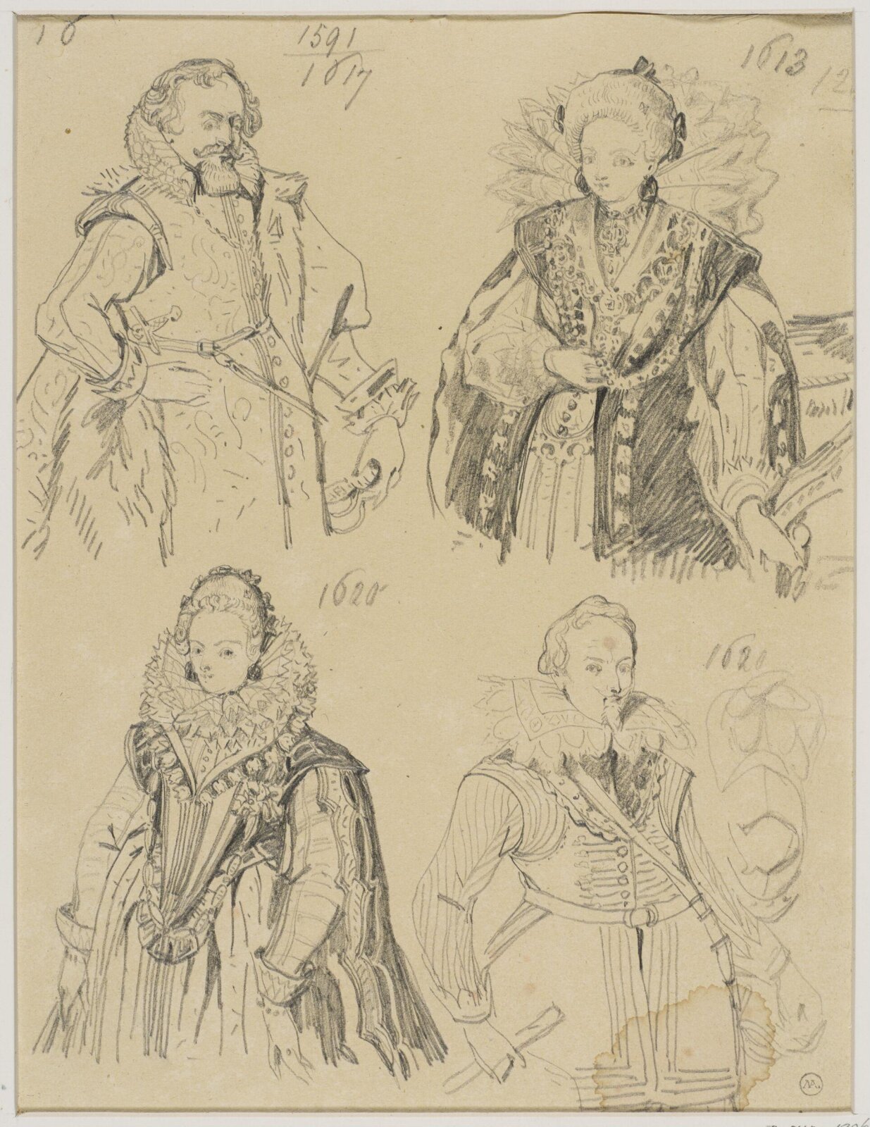 Drawing, George Cattermole, mid 19th century