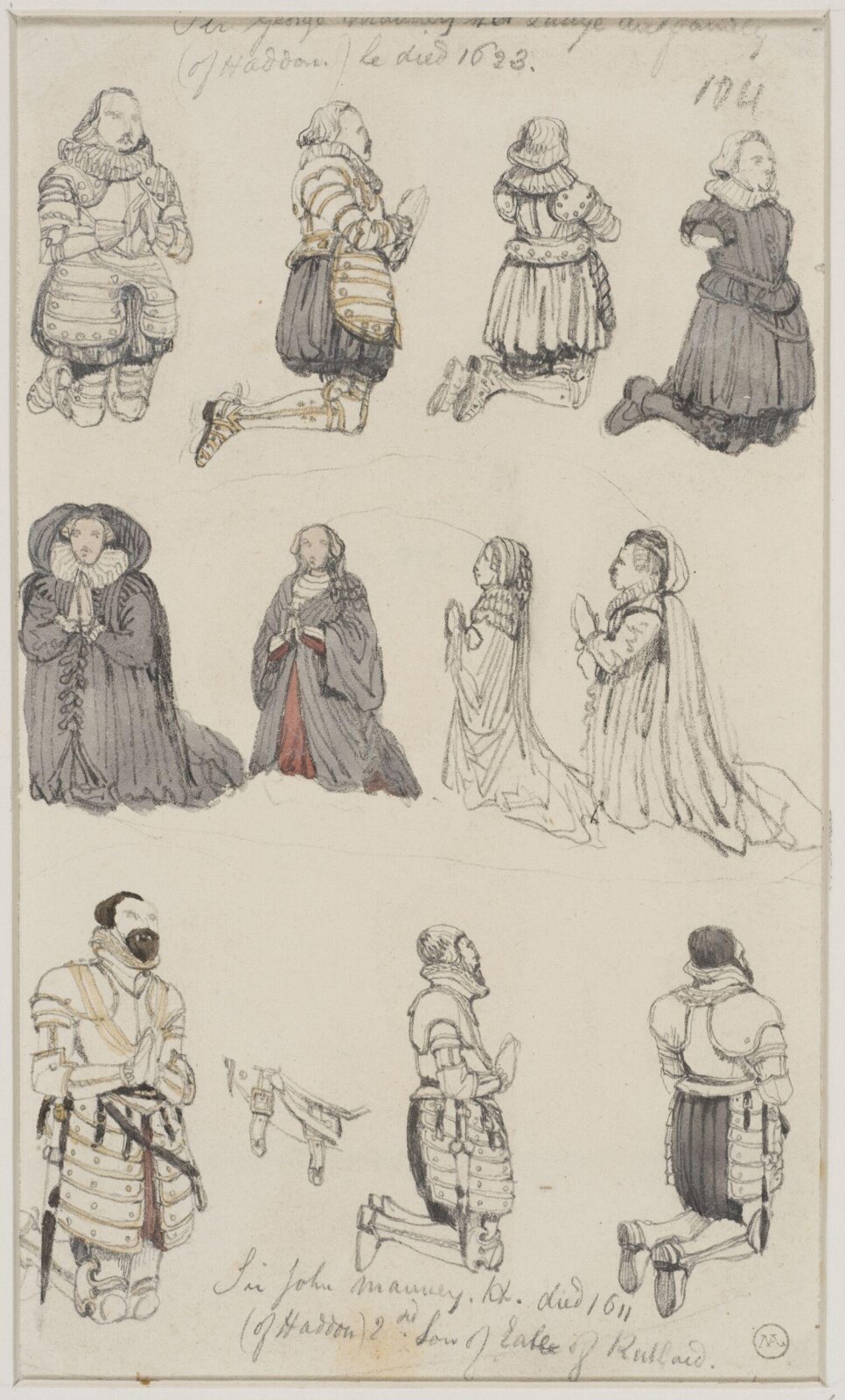 Drawing, George Cattermole, mid 19th century