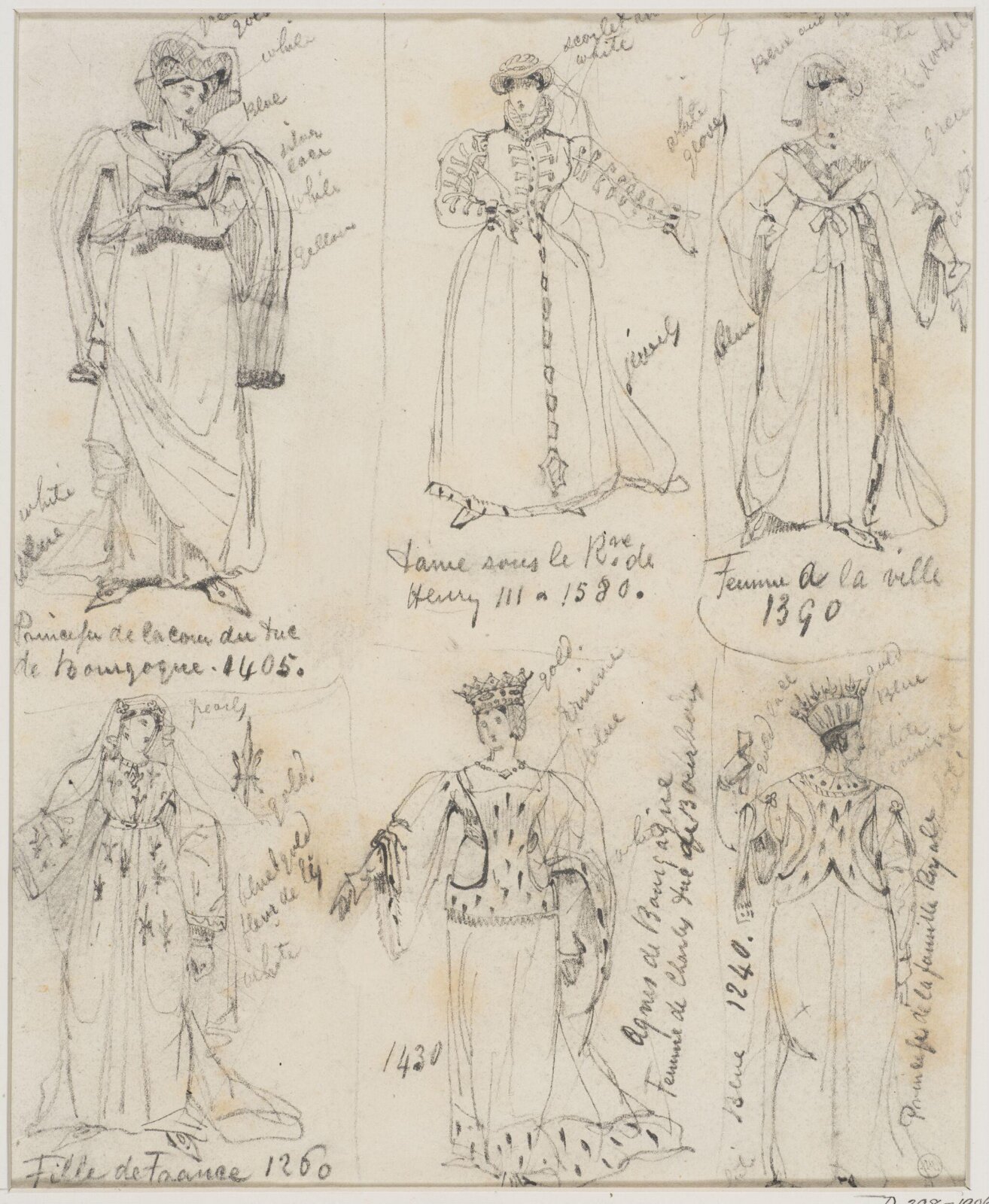 Drawing, George Cattermole, mid 19th century