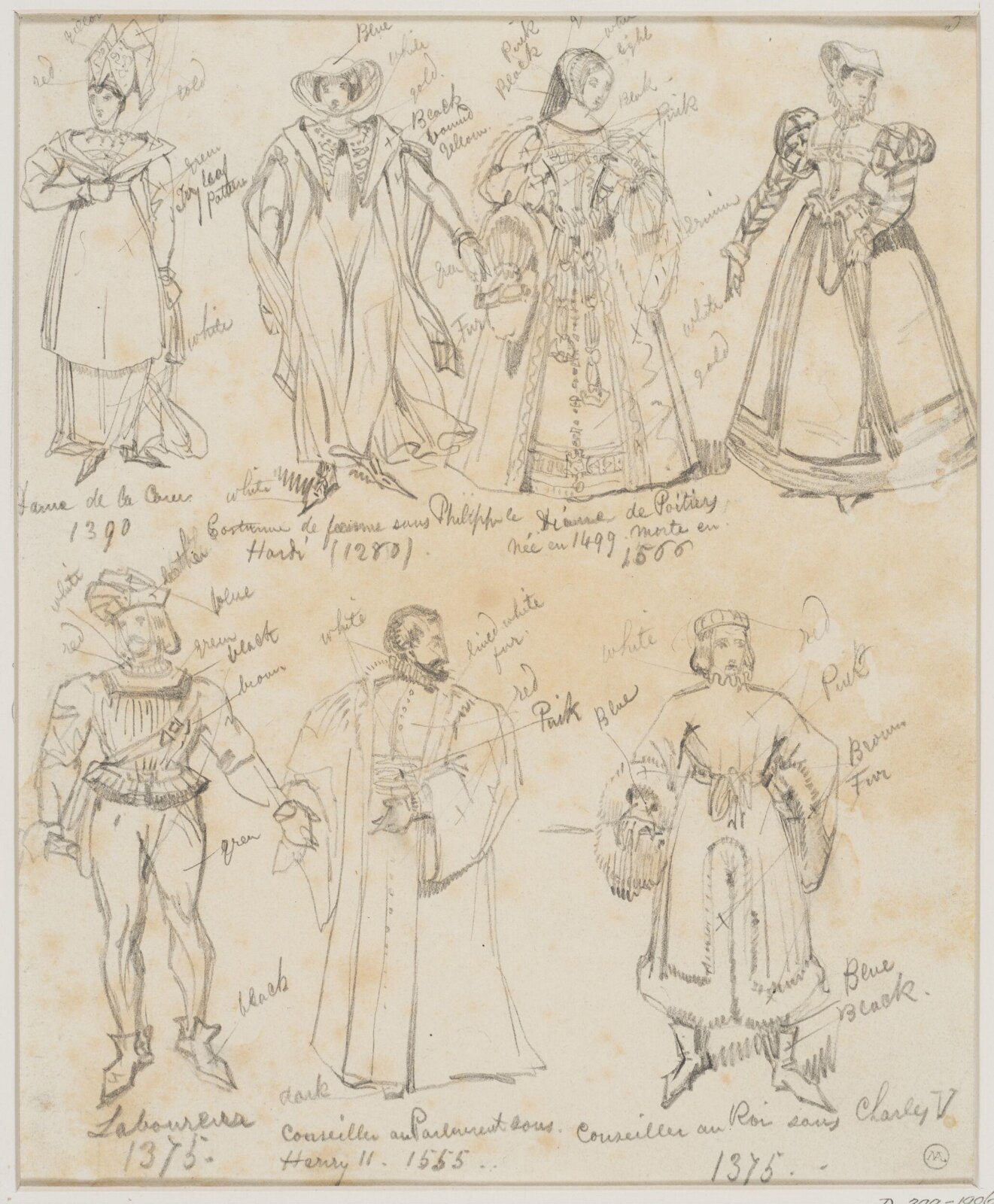 Drawing, George Cattermole, mid 19th century