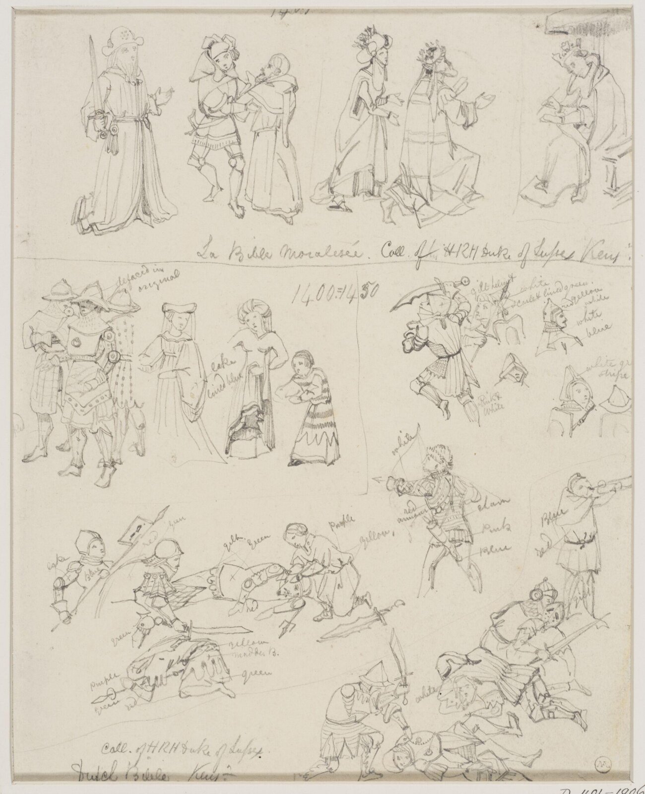 Drawing, George Cattermole, mid 19th century