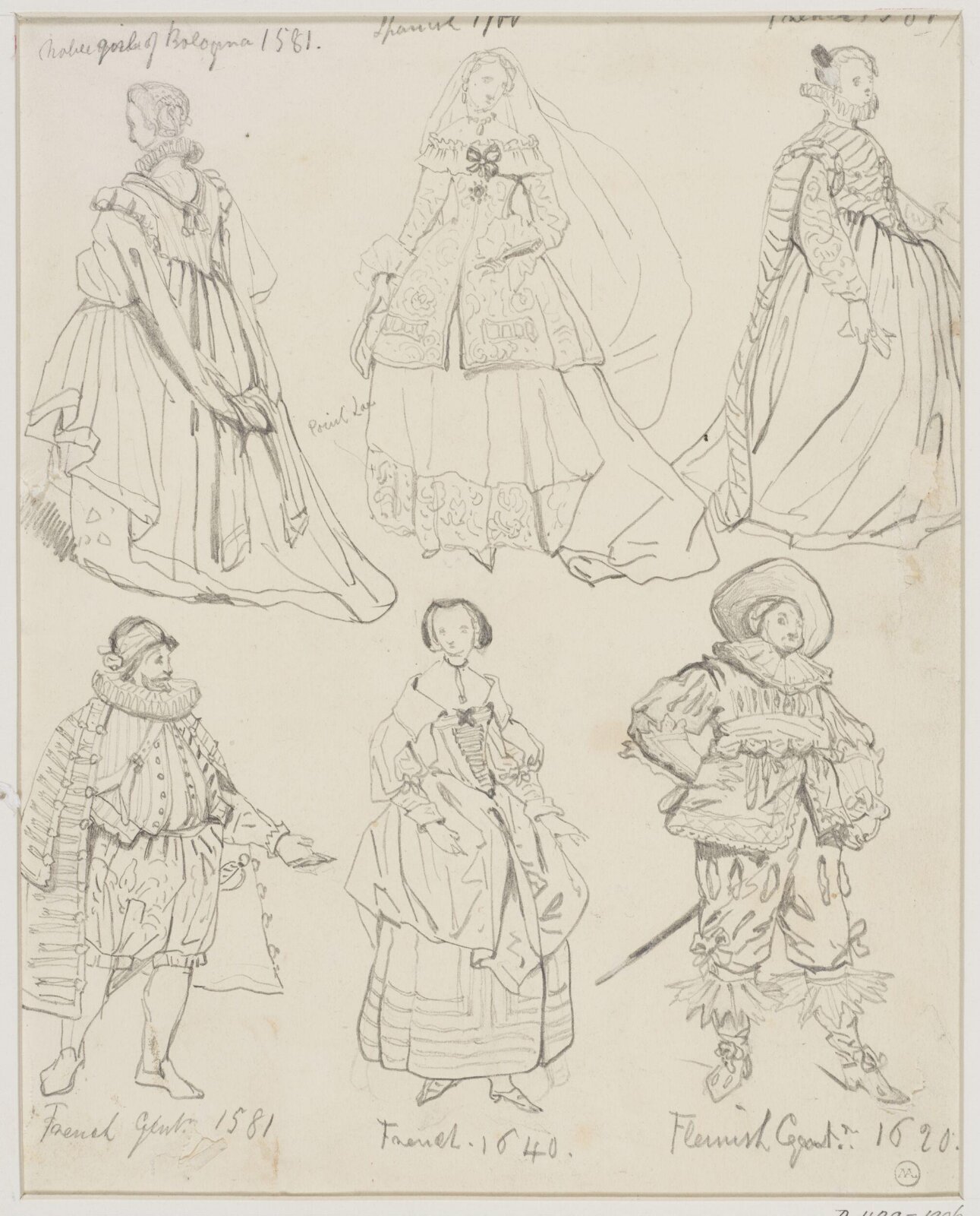 Drawing, George Cattermole, mid 19th century