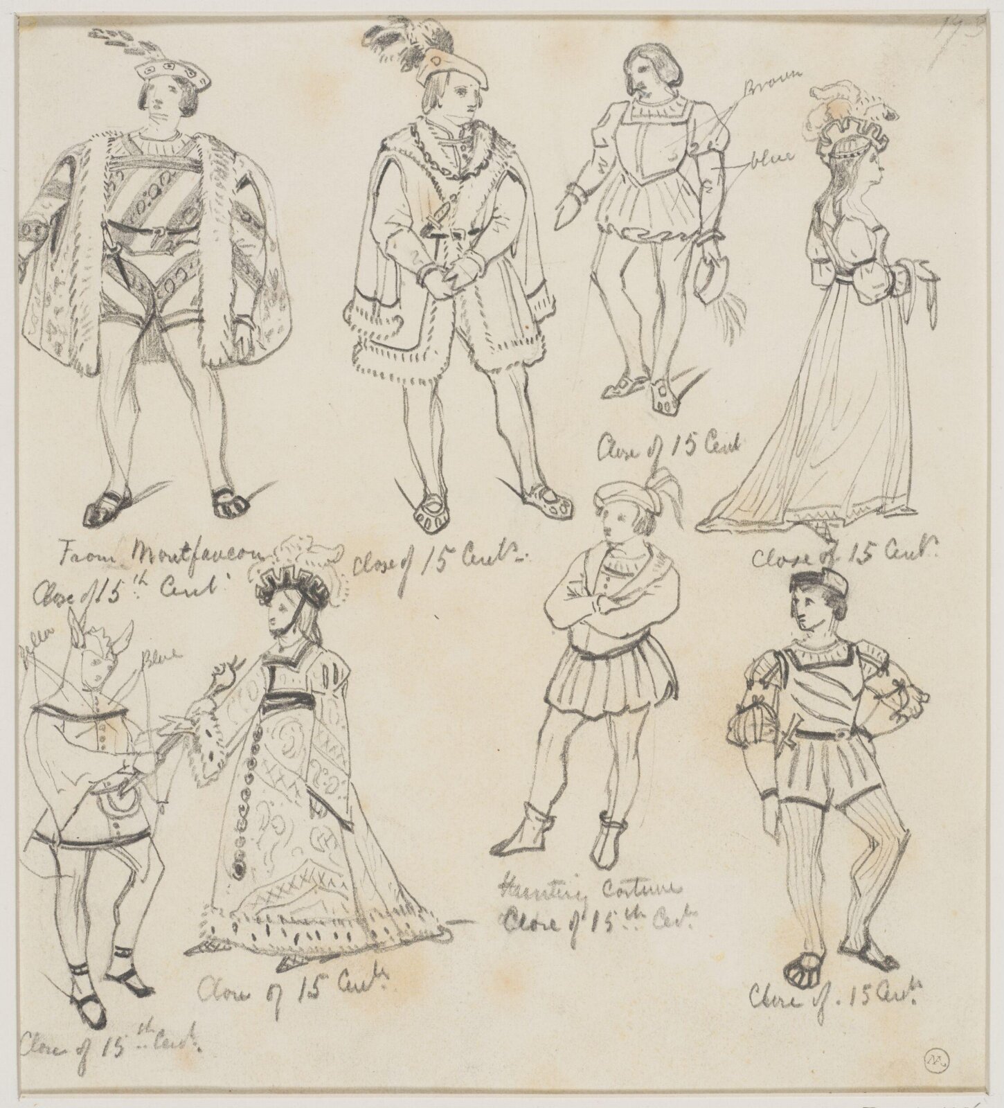 Drawing, George Cattermole, mid 19th century