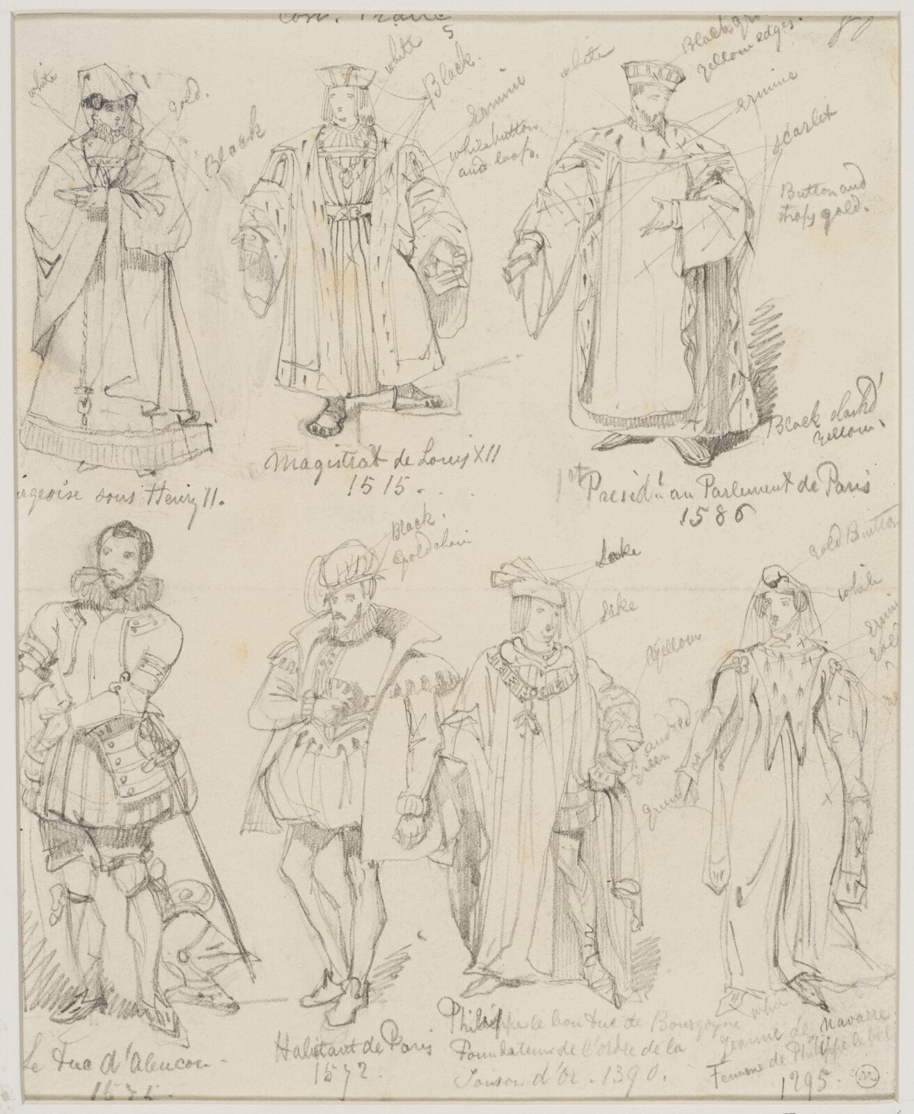 Drawing, George Cattermole, mid 19th century