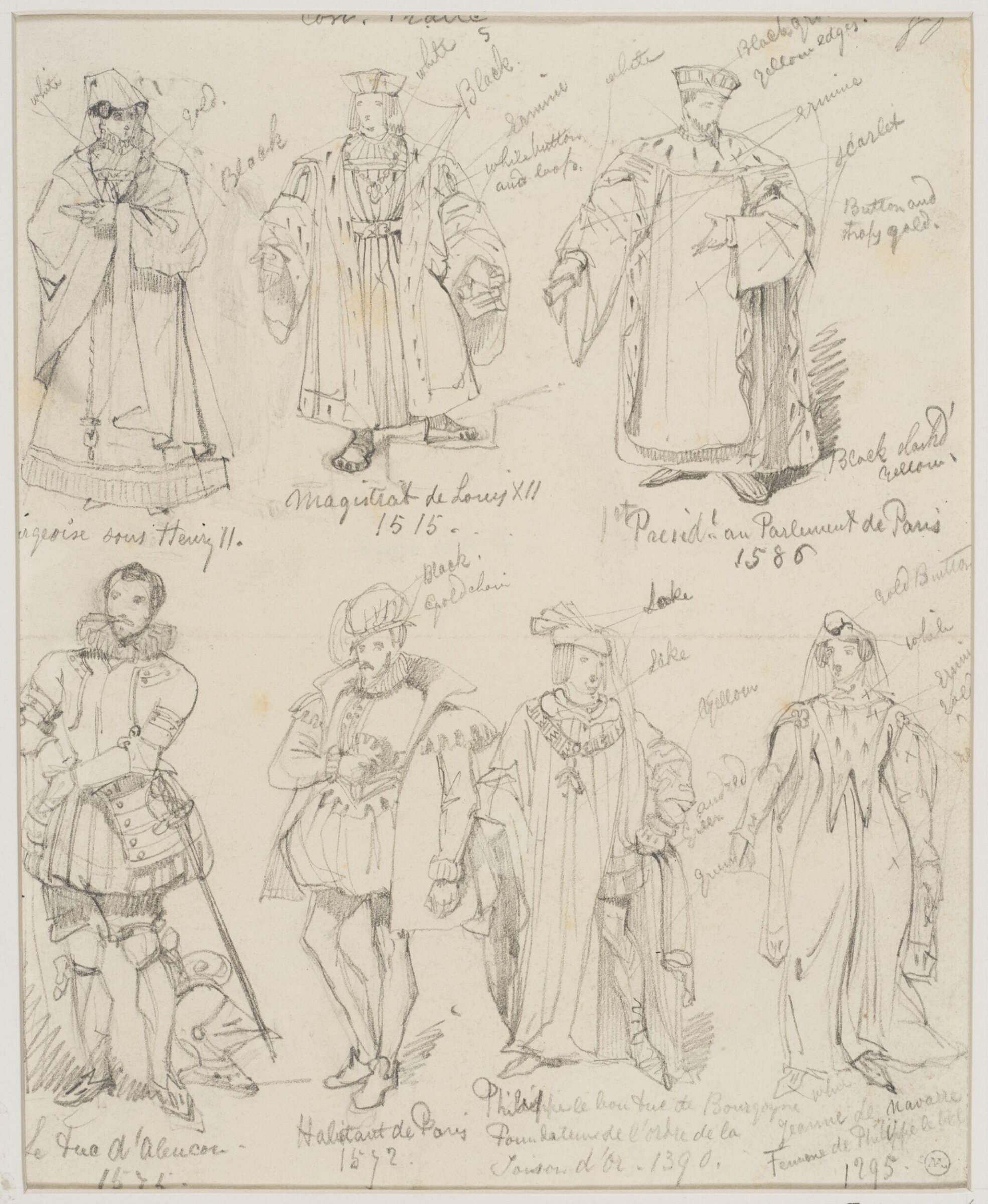Drawing, George Cattermole, mid 19th century