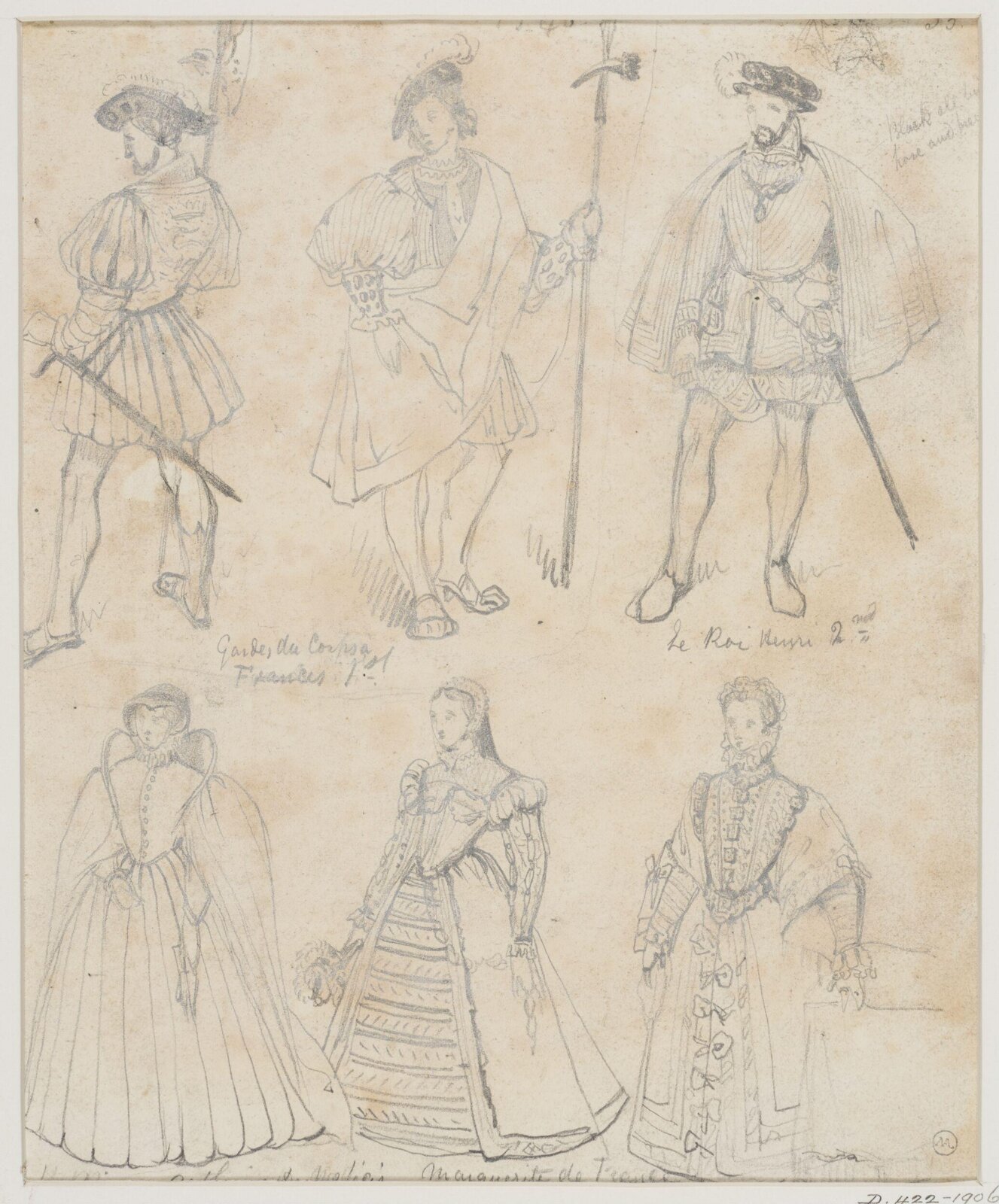 Drawing, George Cattermole, mid 19th century