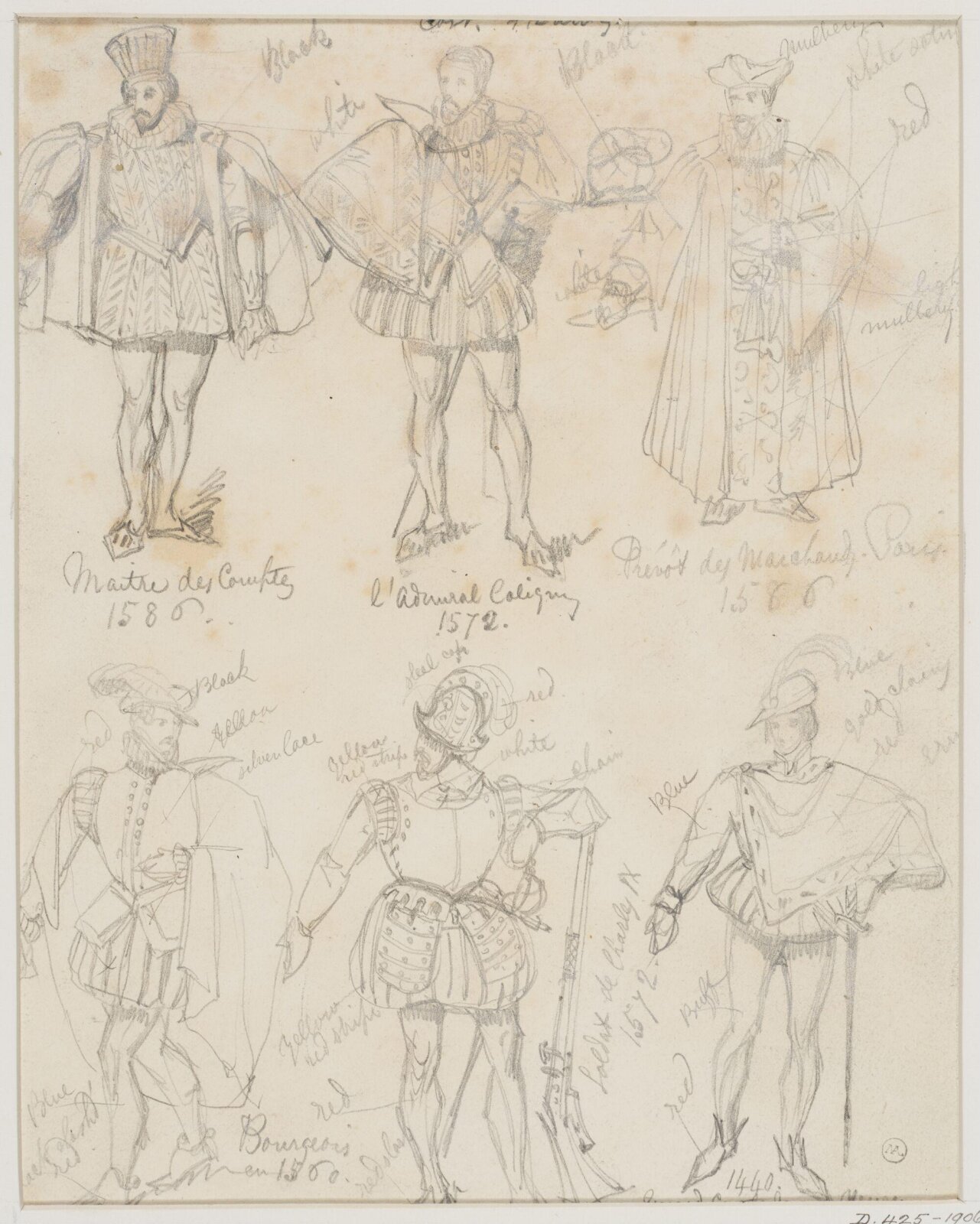 Drawing, George Cattermole, mid 19th century