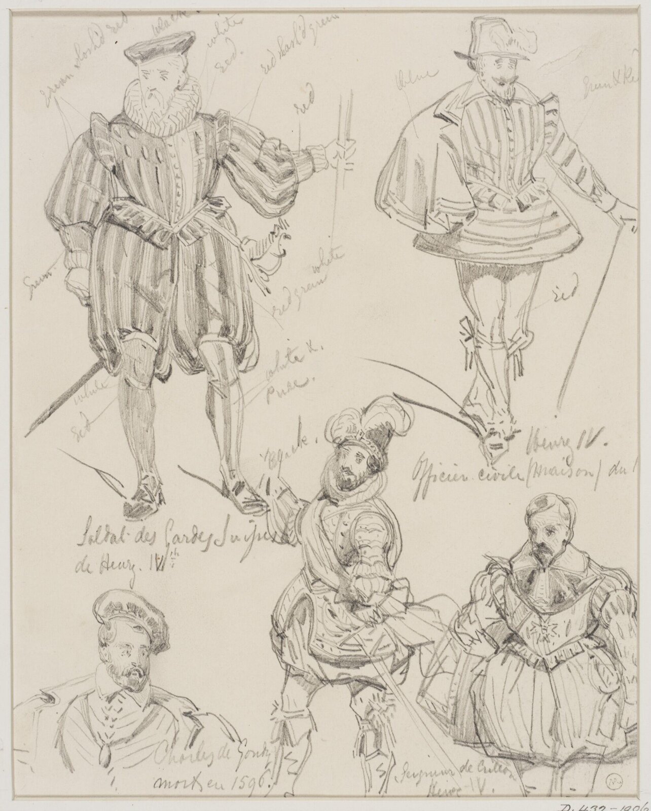 Drawing, George Cattermole, mid 19th century