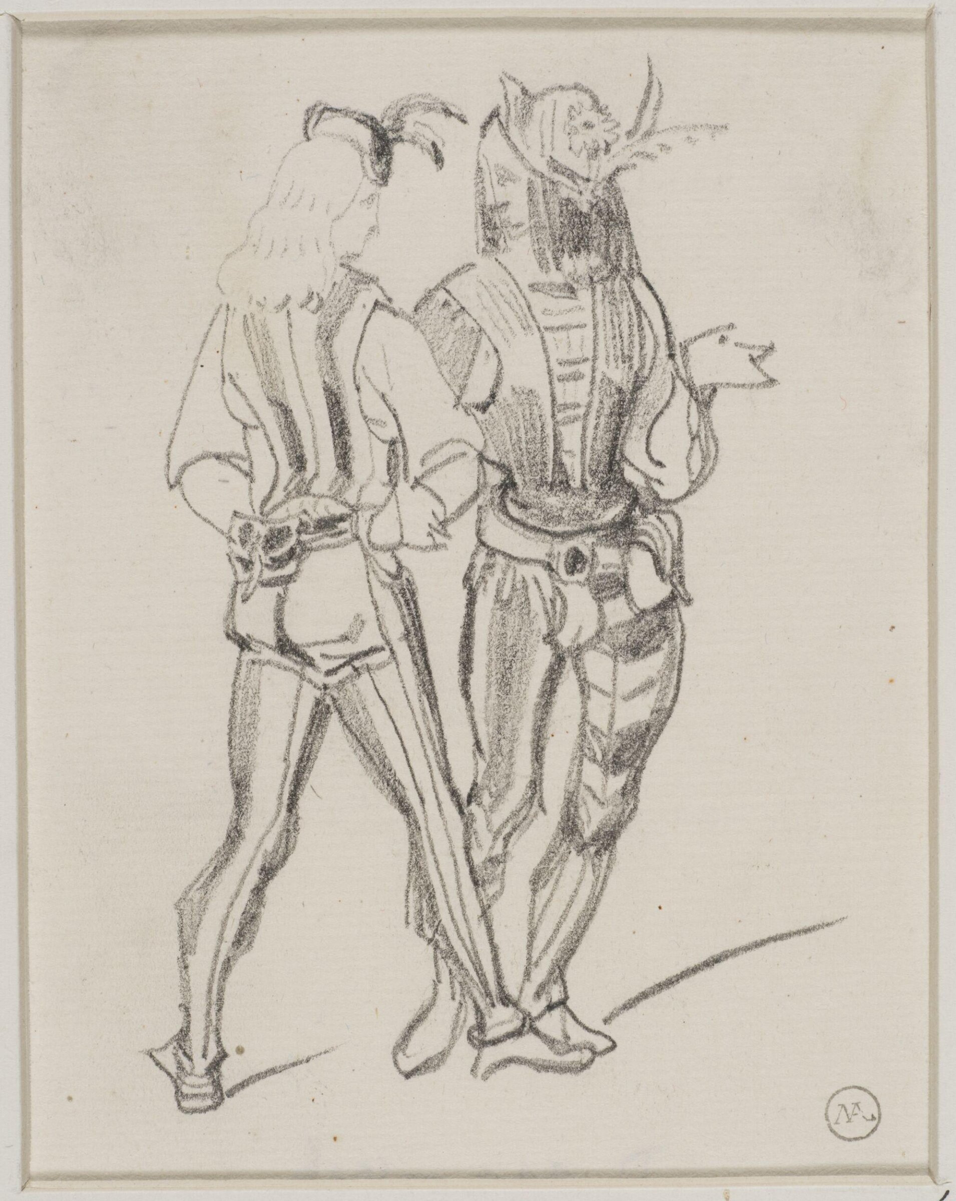 Drawing, George Cattermole, mid 19th century