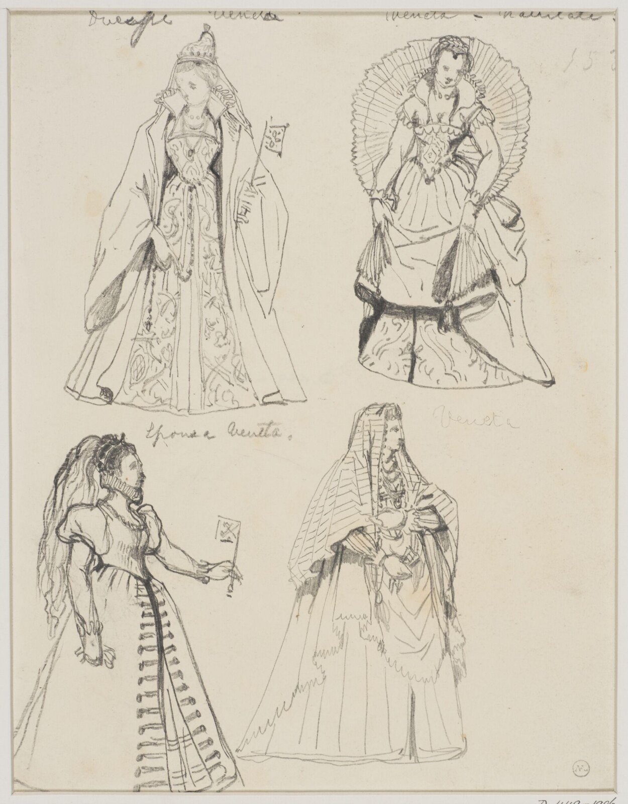 Drawing, George Cattermole, mid 19th century