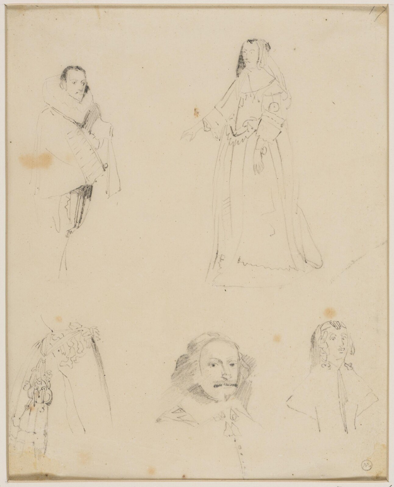 Drawing, George Cattermole, mid 19th century