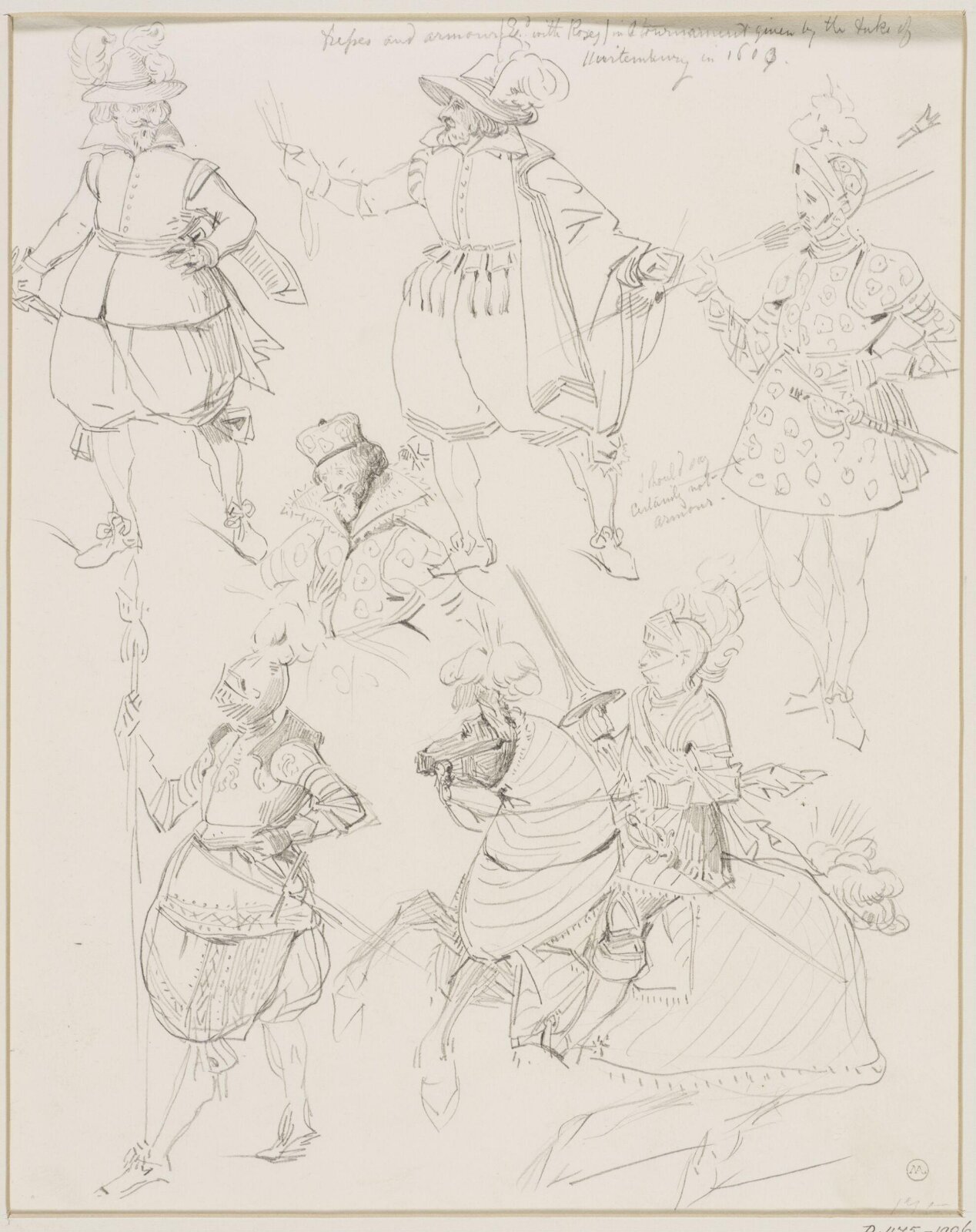 Drawing, George Cattermole, mid 19th century