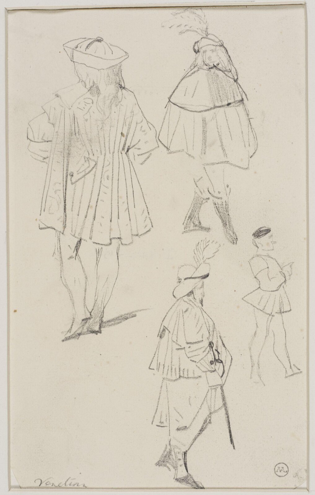 Drawing, George Cattermole, mid 19th century