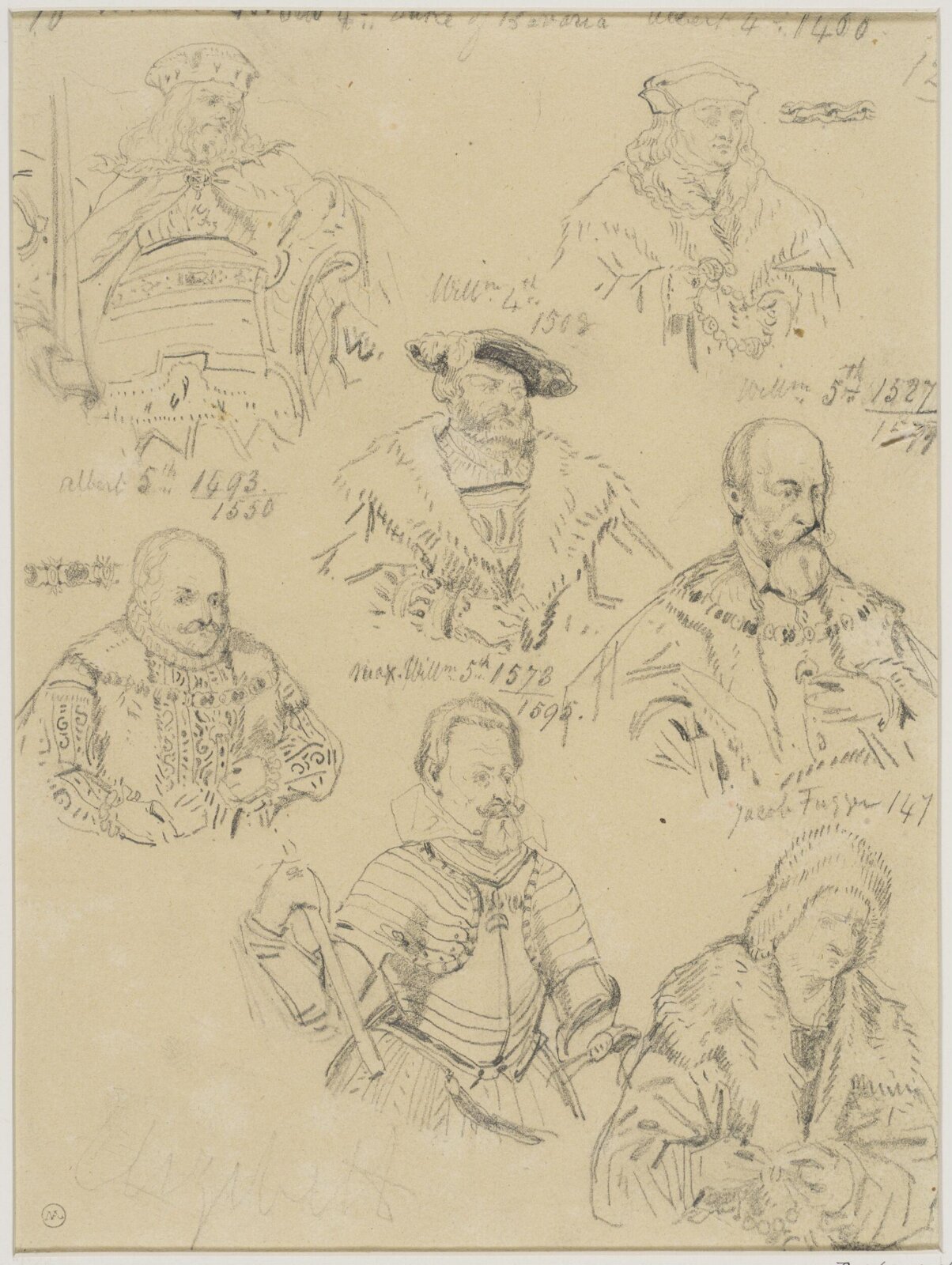 Drawing, George Cattermole, mid 19th century