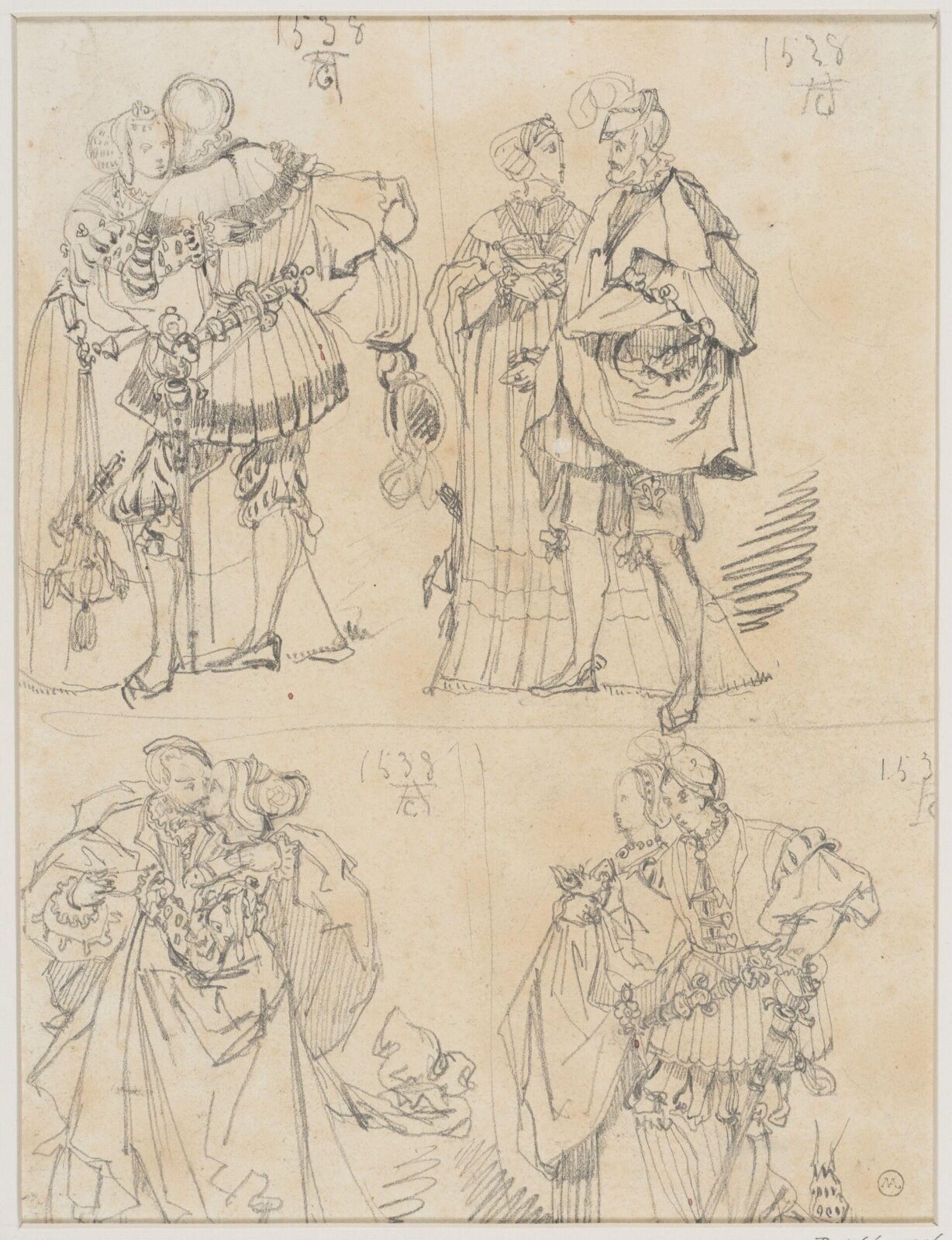 Drawing, George Cattermole, mid 19th century