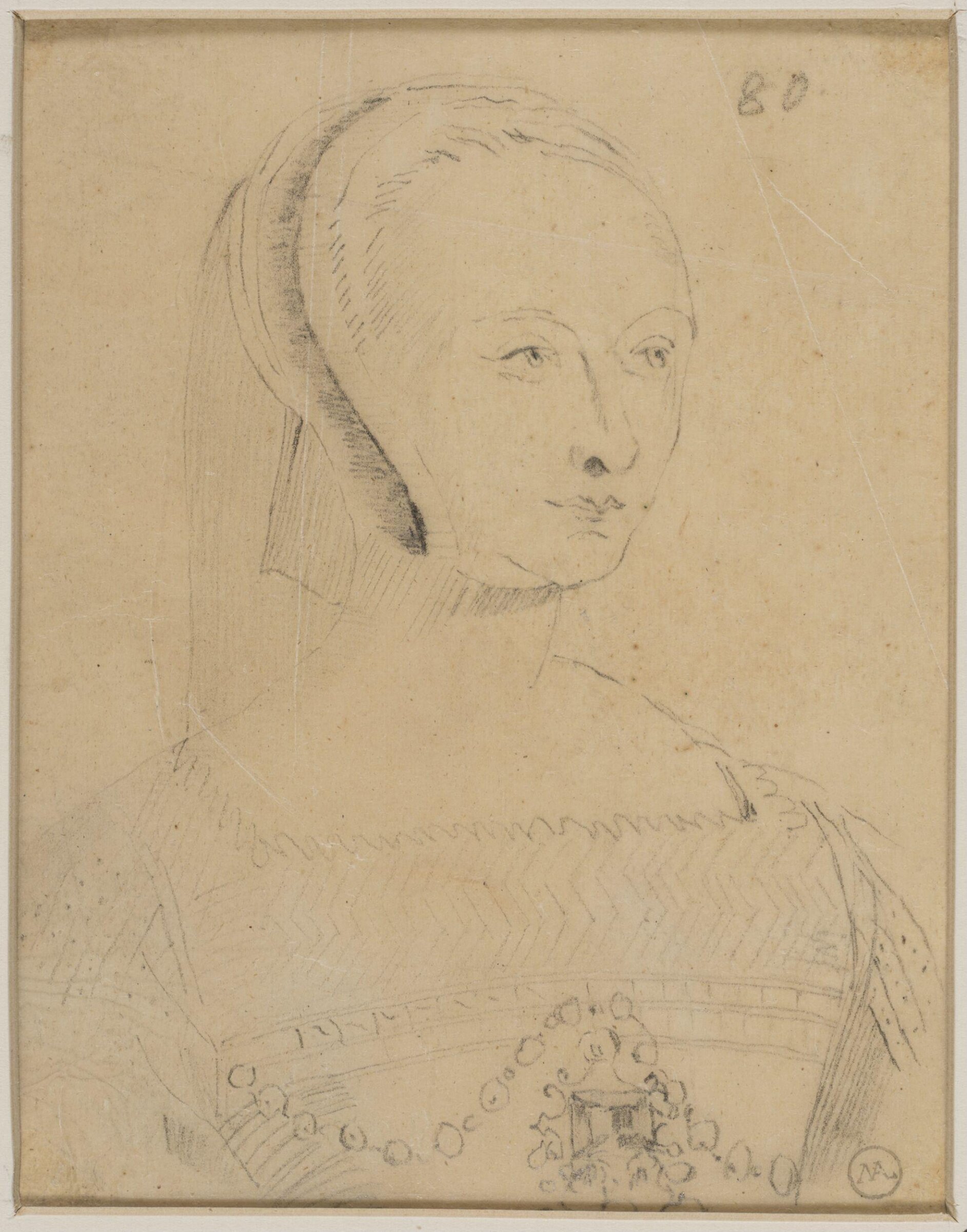 Drawing, George Cattermole, mid 19th century