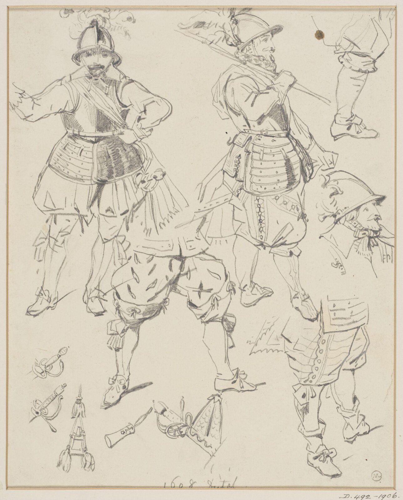 Drawing, George Cattermole, mid 19th century