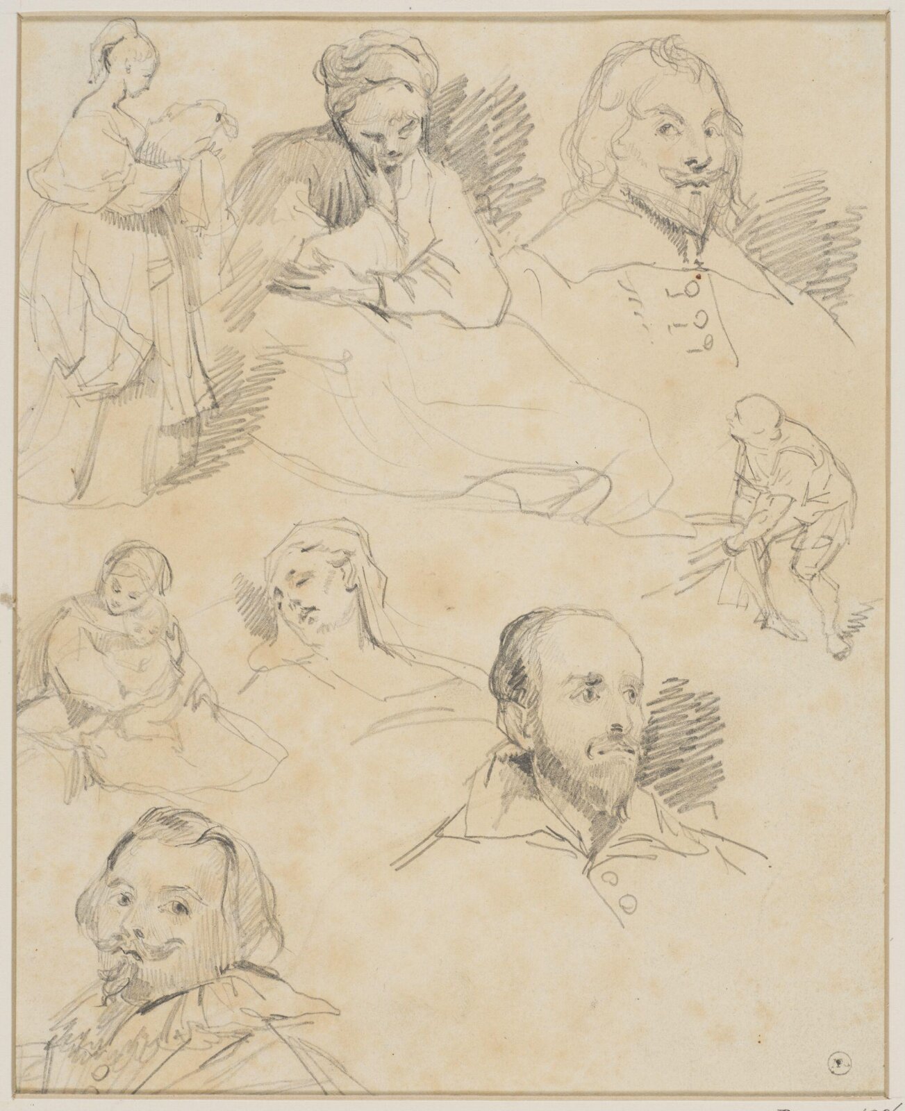 Drawing, George Cattermole, mid 19th century