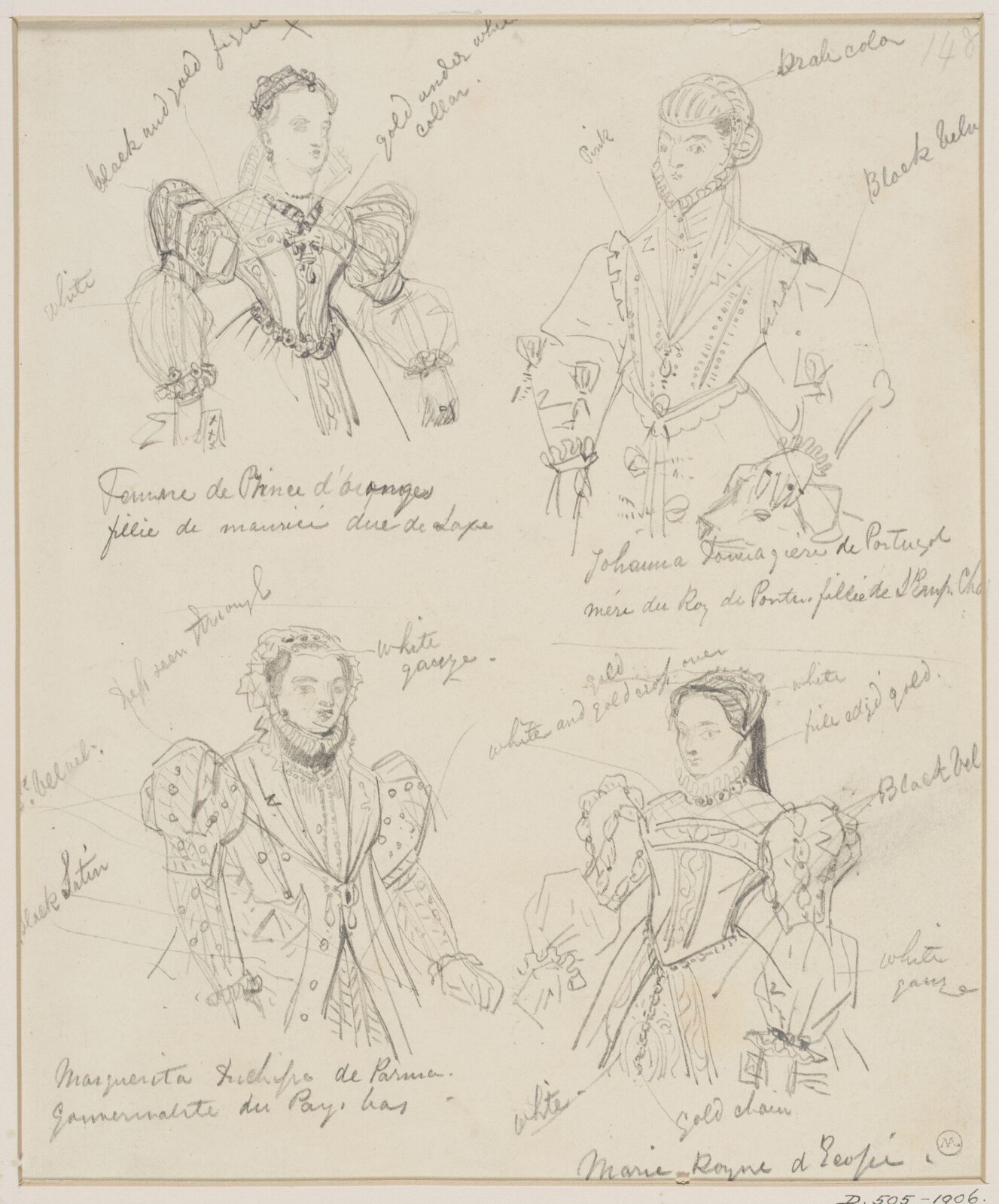 Drawing, George Cattermole, mid 19th century