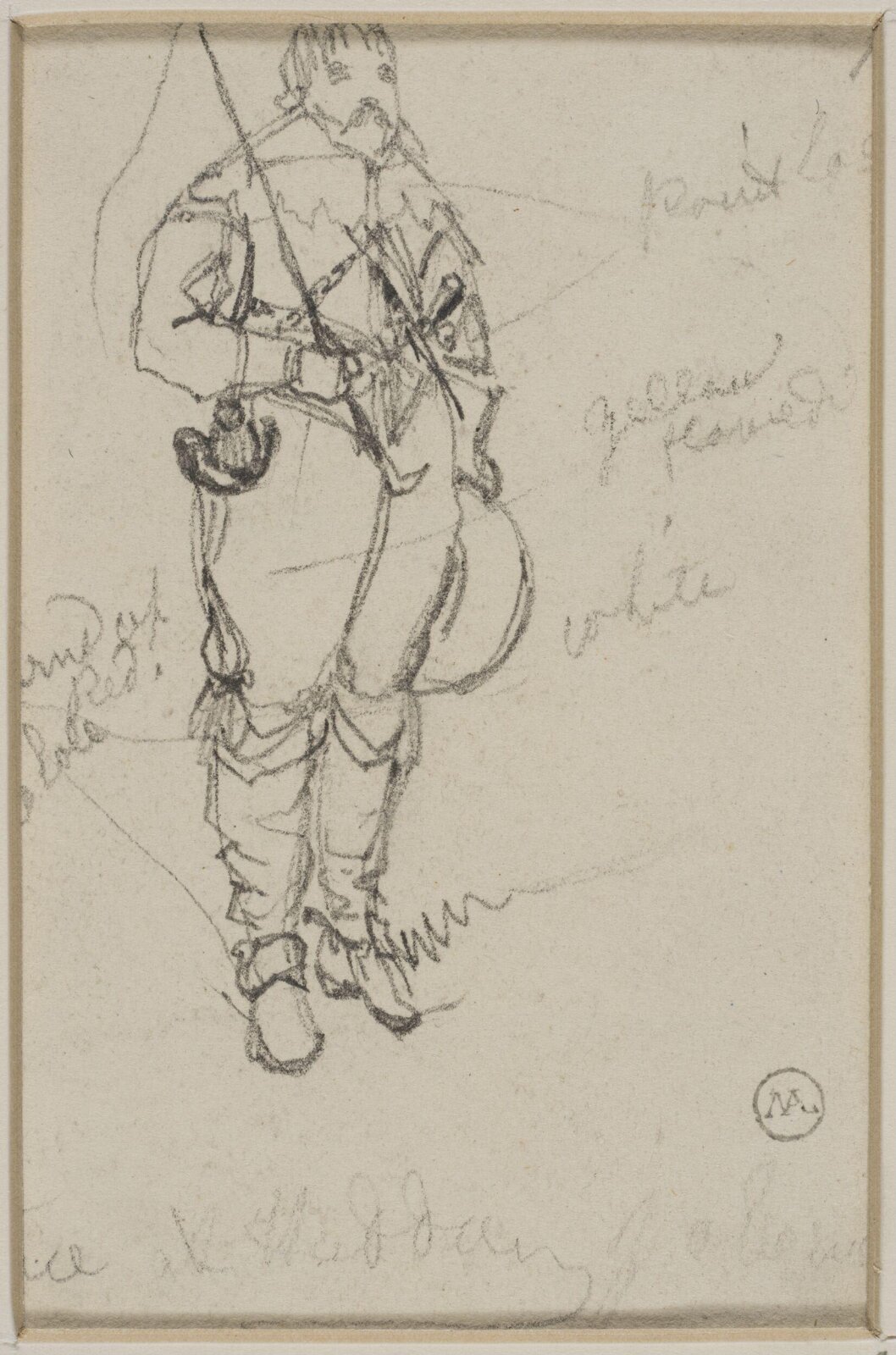 Drawing, George Cattermole, mid 19th century