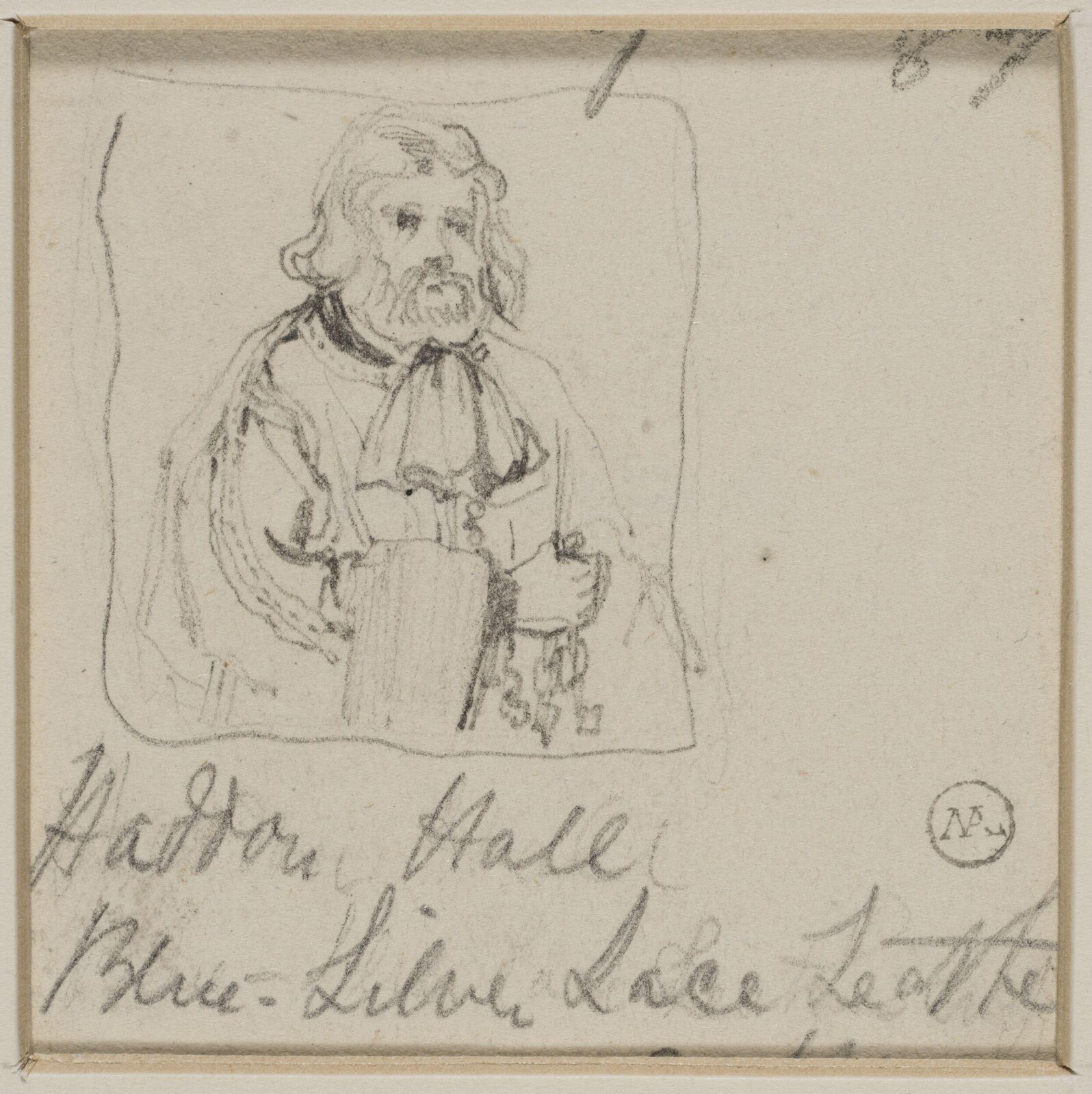 Drawing, George Cattermole, mid 19th century