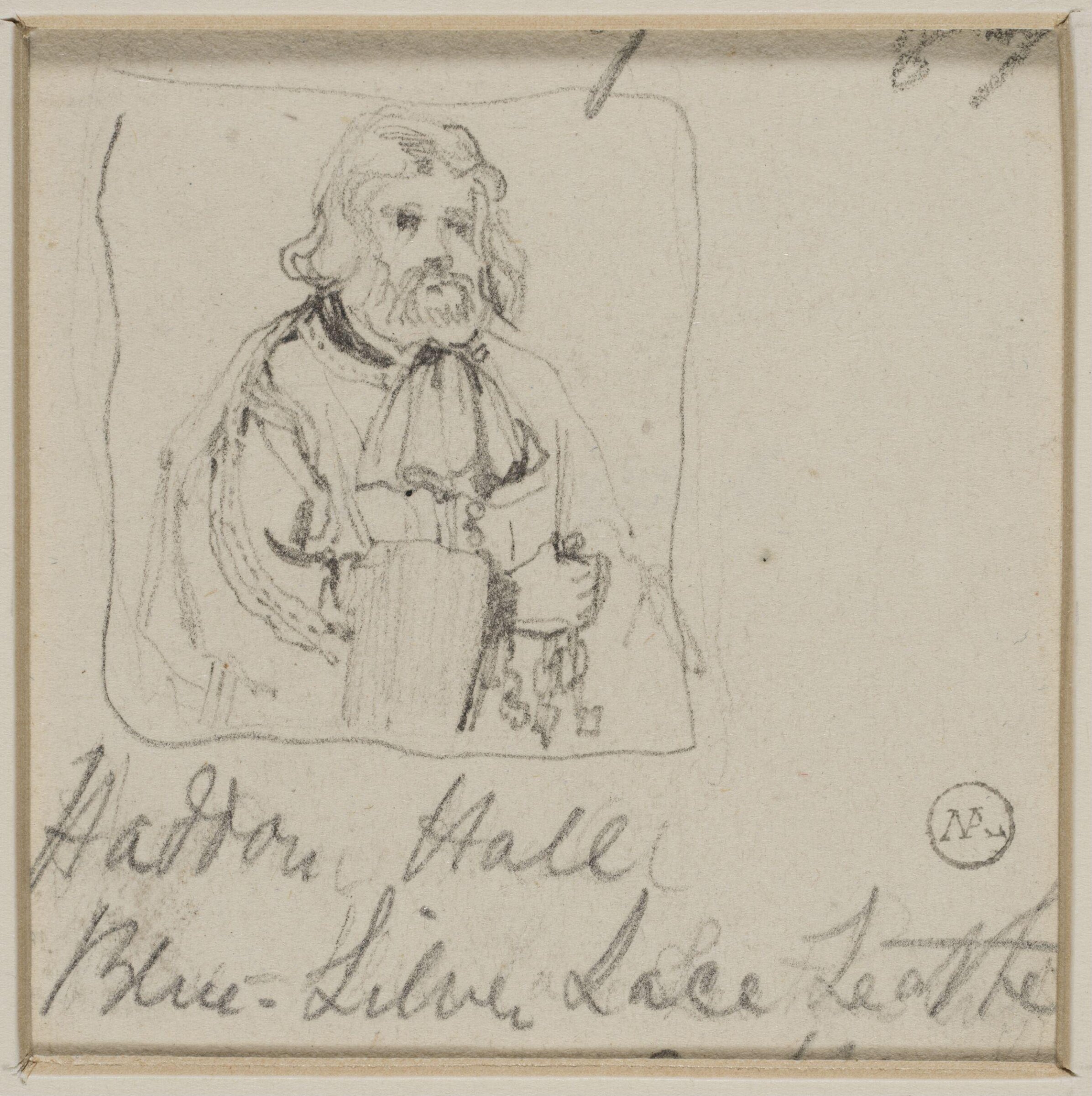 Drawing, George Cattermole, mid 19th century