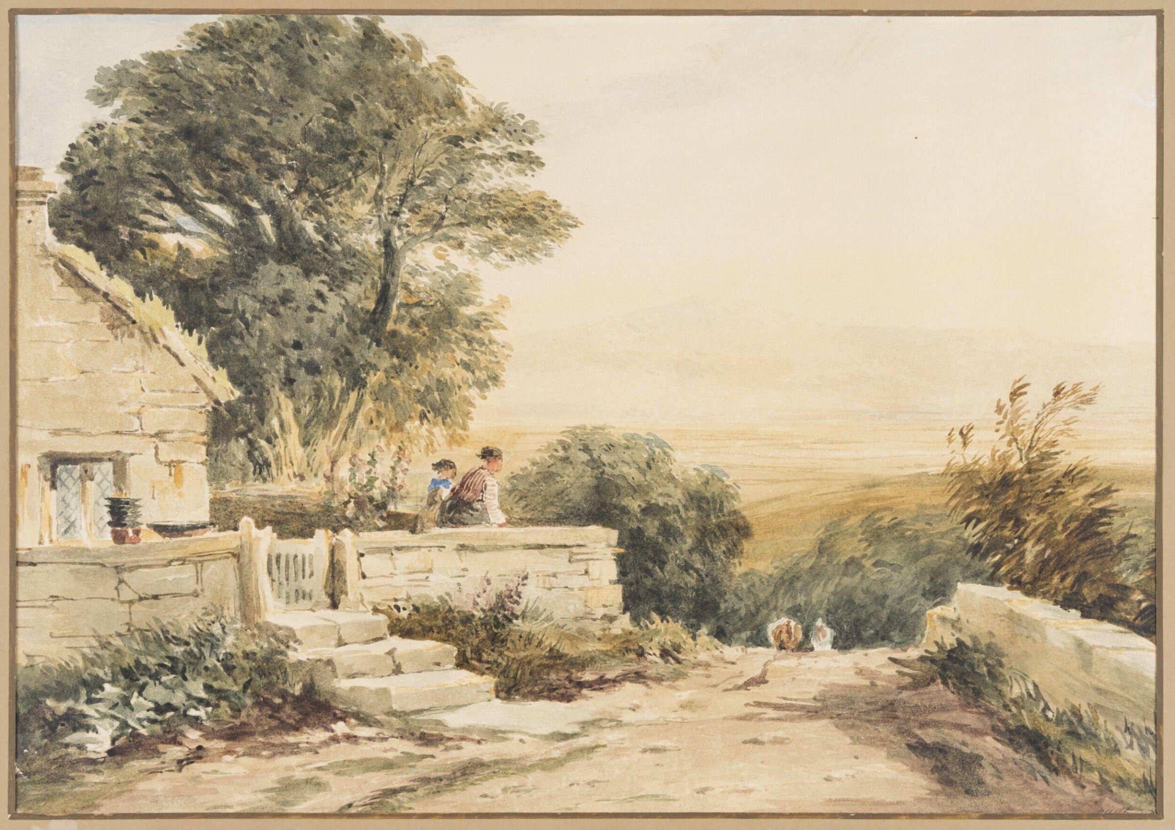 A Welsh View - Morning, David Cox, 19th century