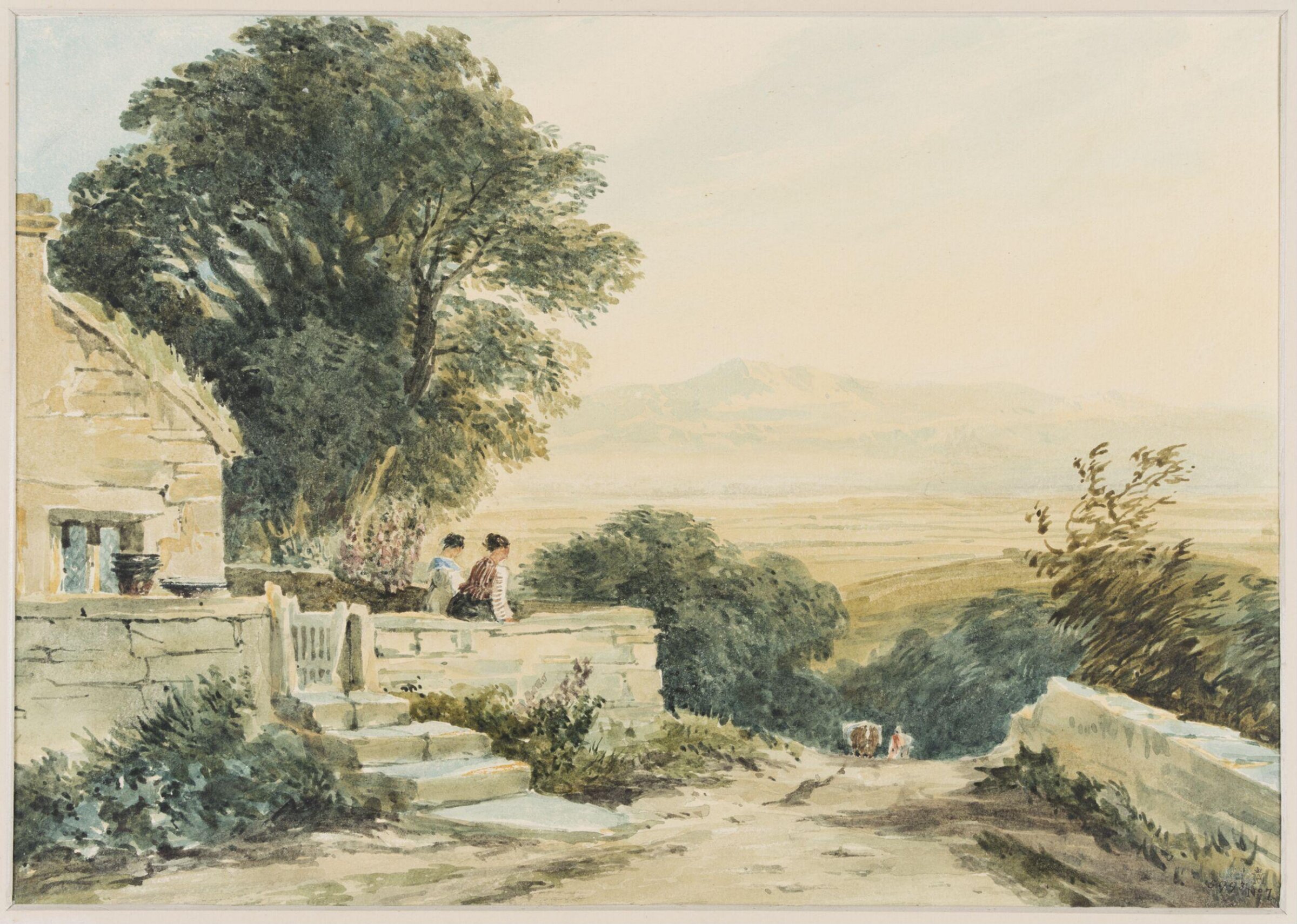 A Welsh View - Morning, David Cox, 19th century