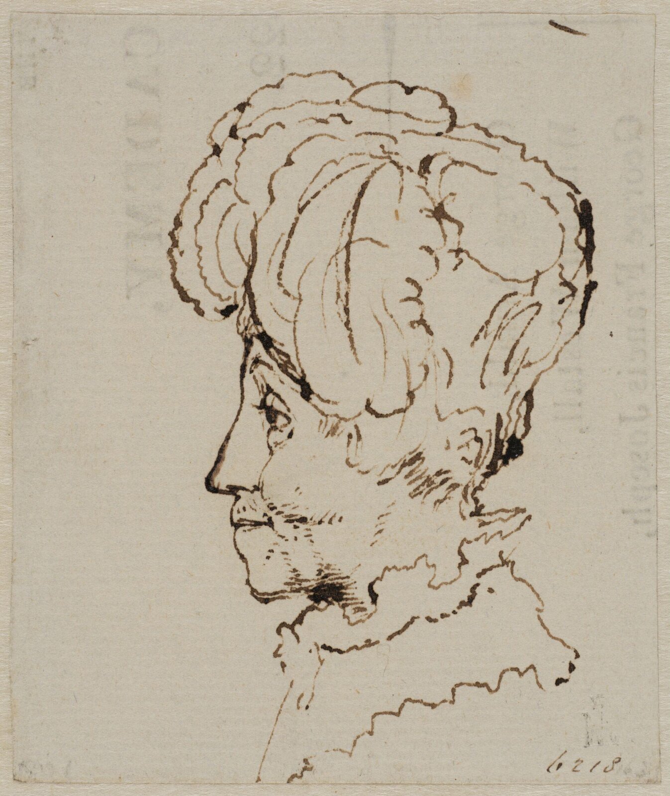 Female head, William Mulready, early 19th century