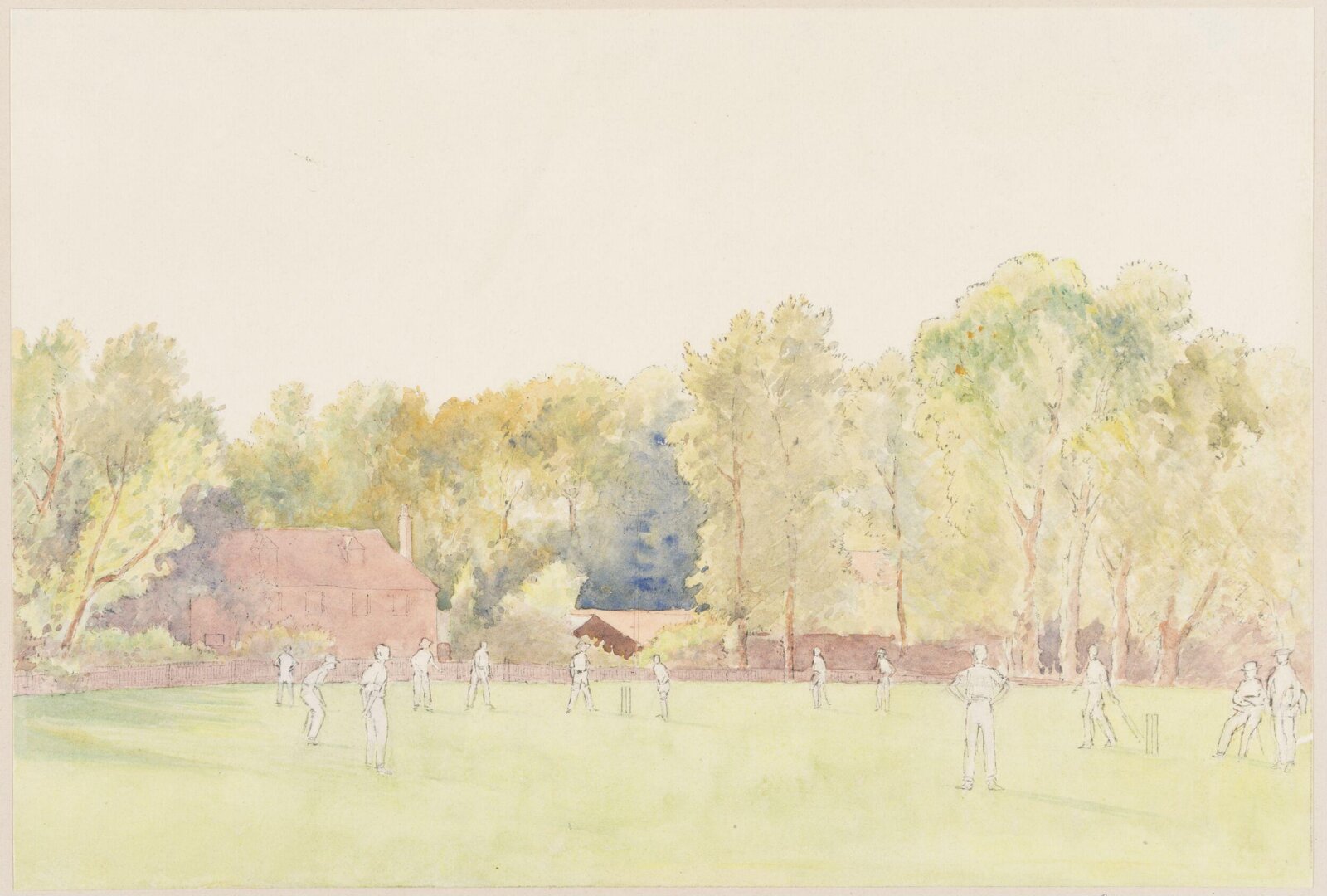 The Cricket Match, Gerard Chowne