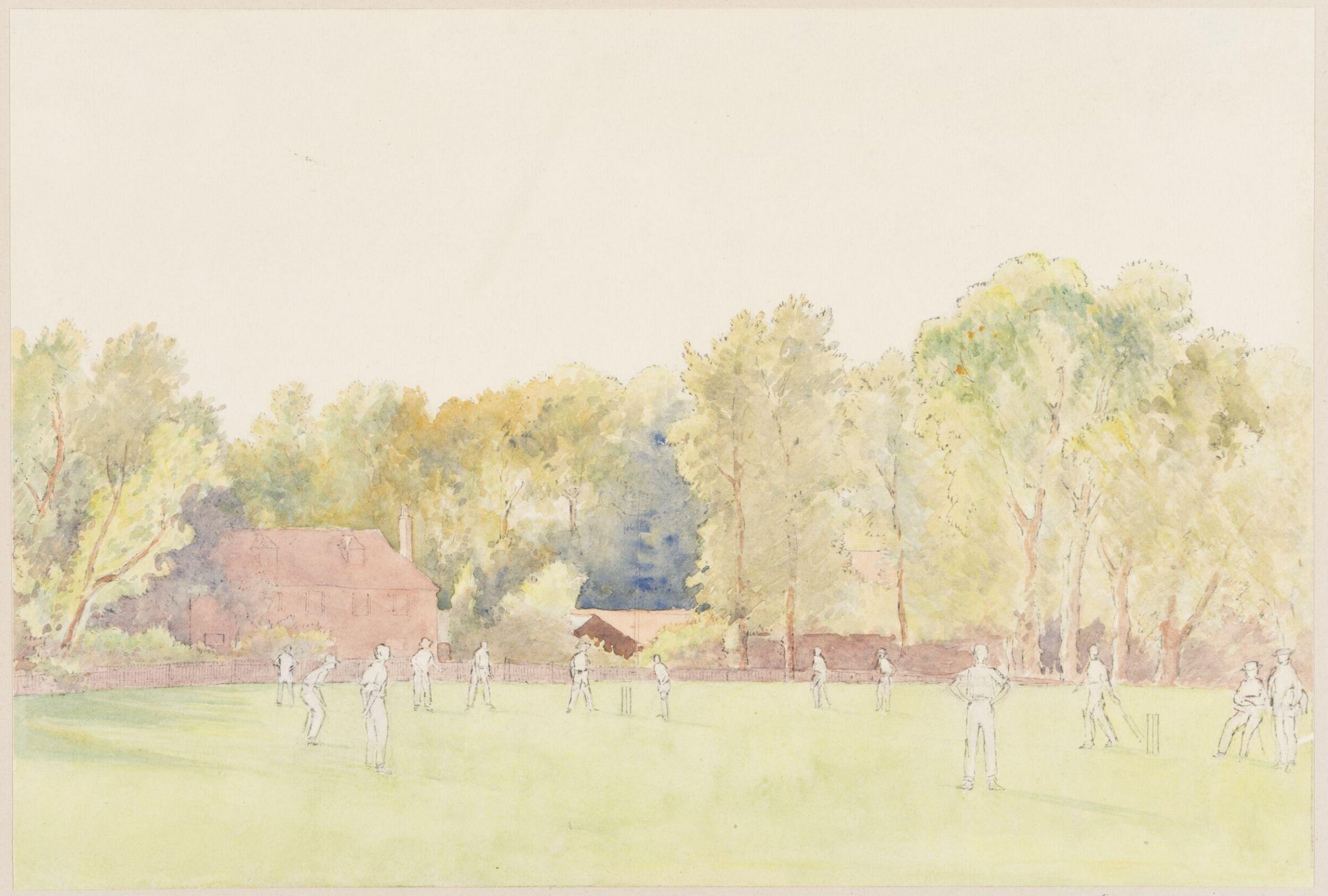 The Cricket Match, Gerard Chowne