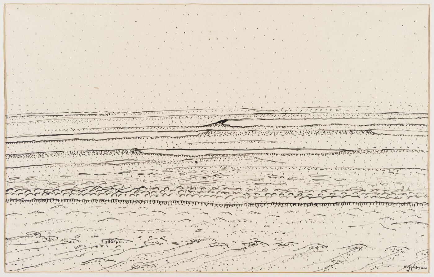 Harold Gilman, Seascape