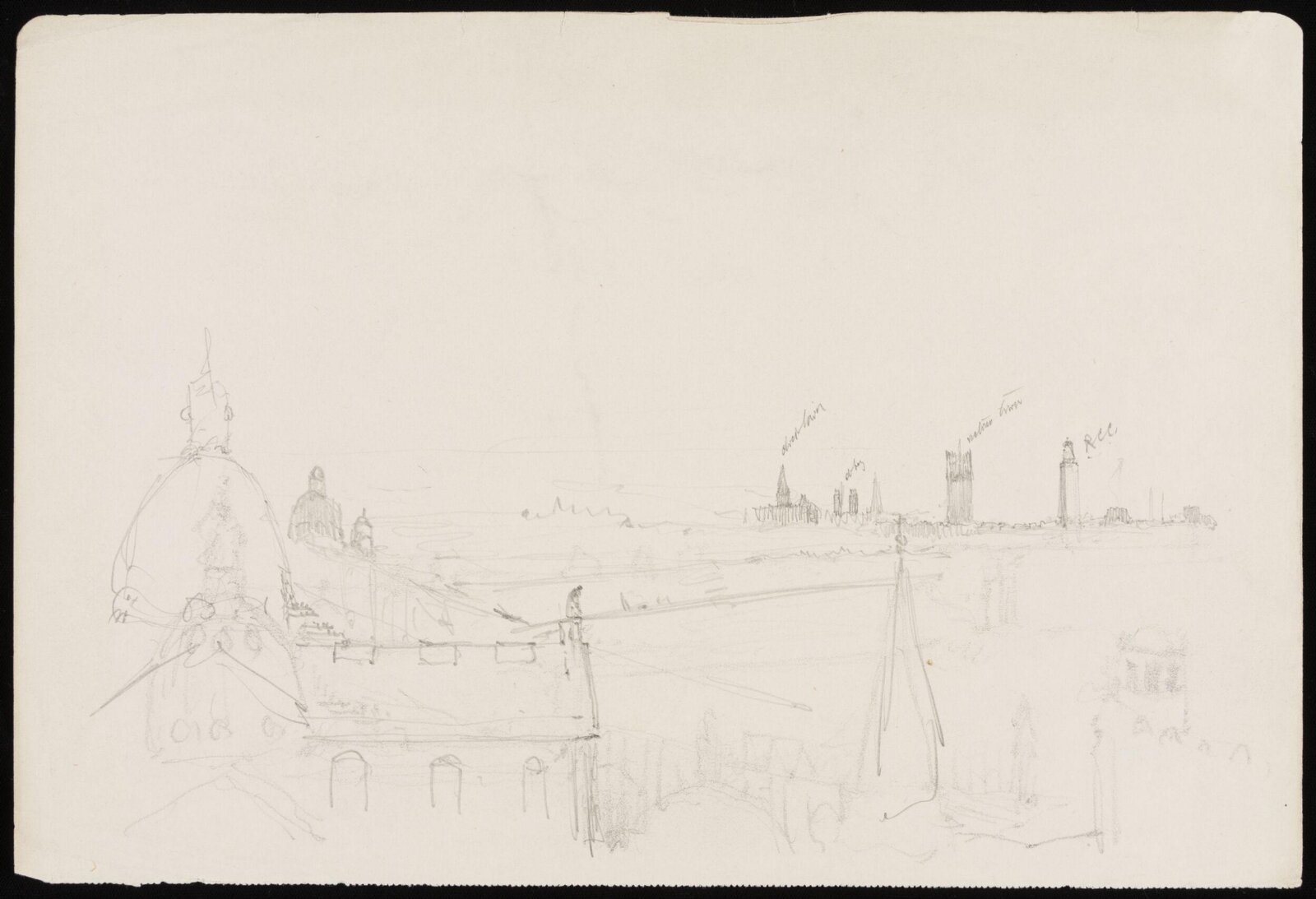 Drawing, Frank Job Short, late 19th century - early 20th century