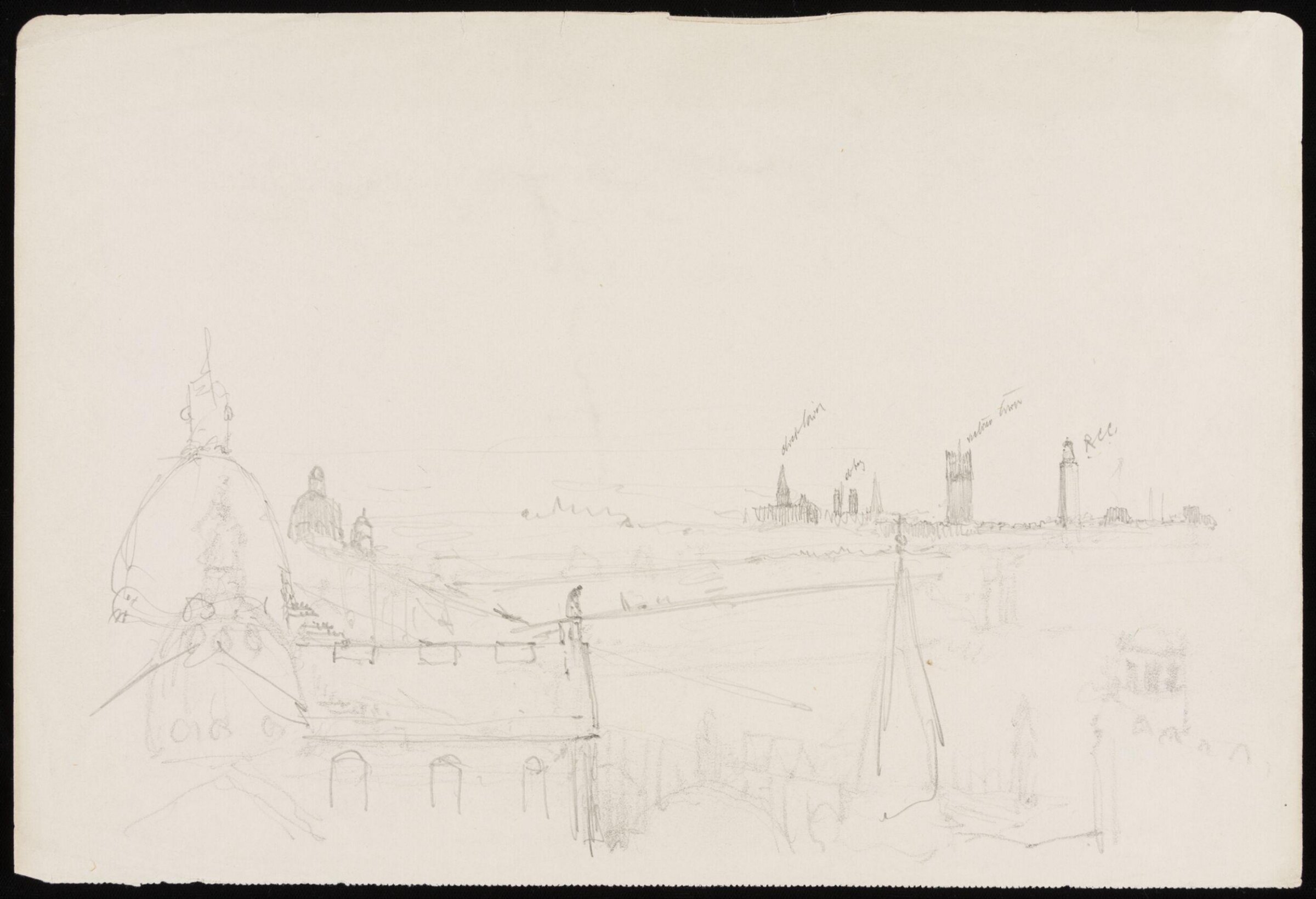 Drawing, Frank Job Short, late 19th century - early 20th century