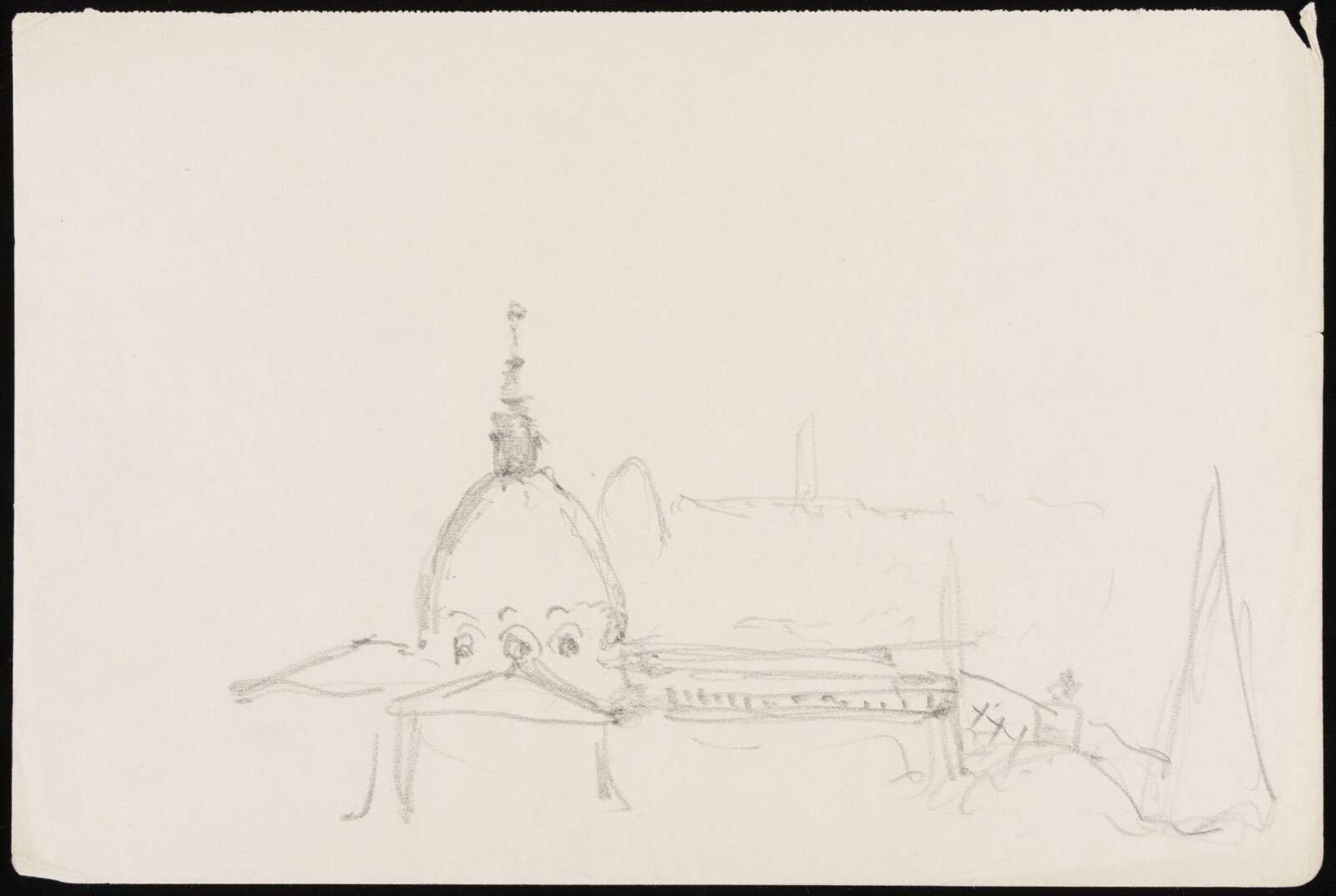 Drawing, Frank Job Short, late 19th century - early 20th century