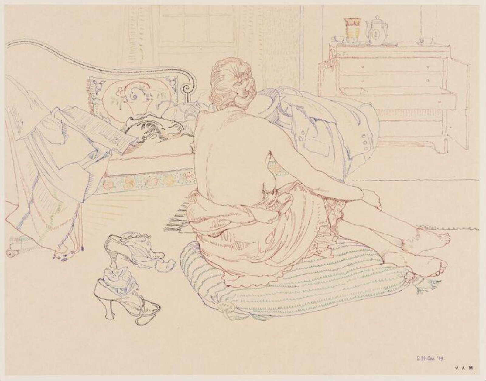 Drawing, R. Shlee, 1919