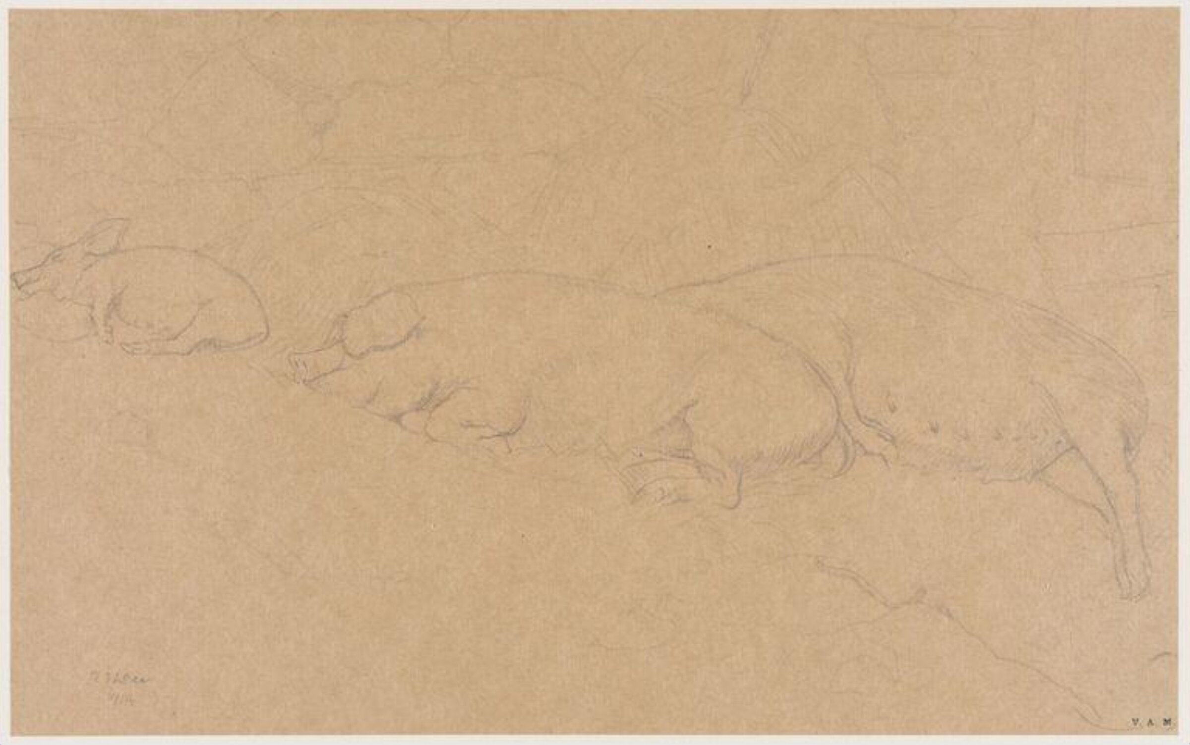 Drawing, R Shlee, 1914