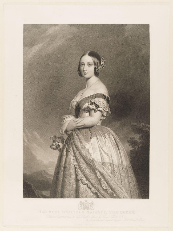 Portrait of Queen Victoria top image