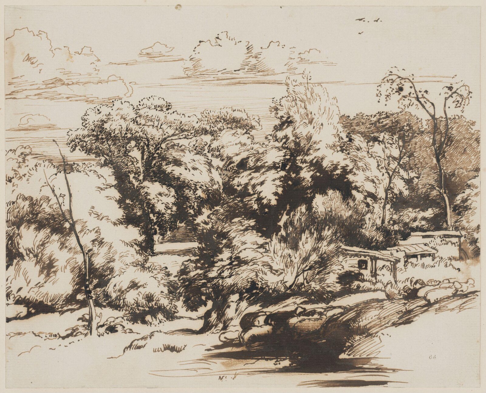 Blackheath Park, William Mulready, early 19th century