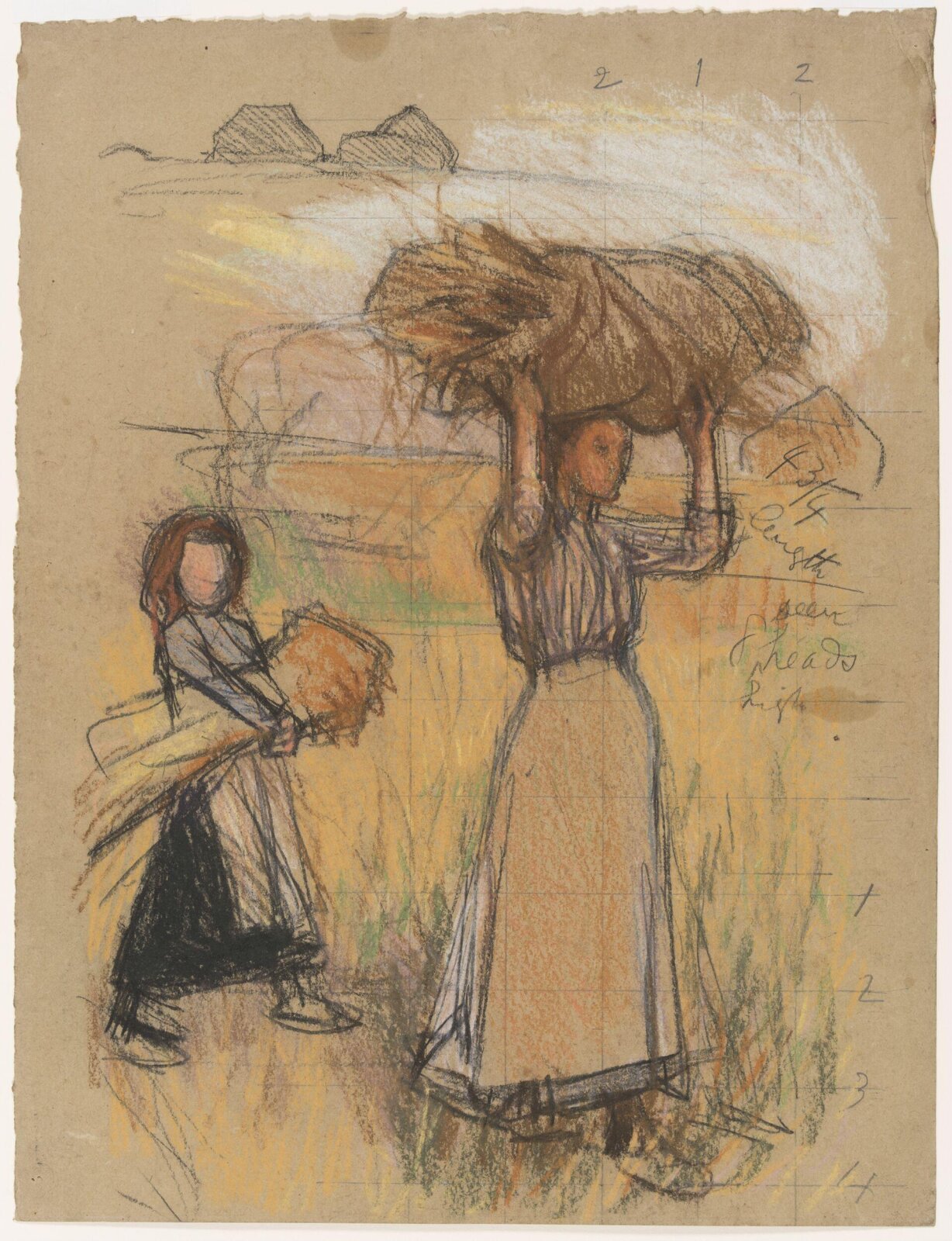 Drawing, George Clausen, ca.1904