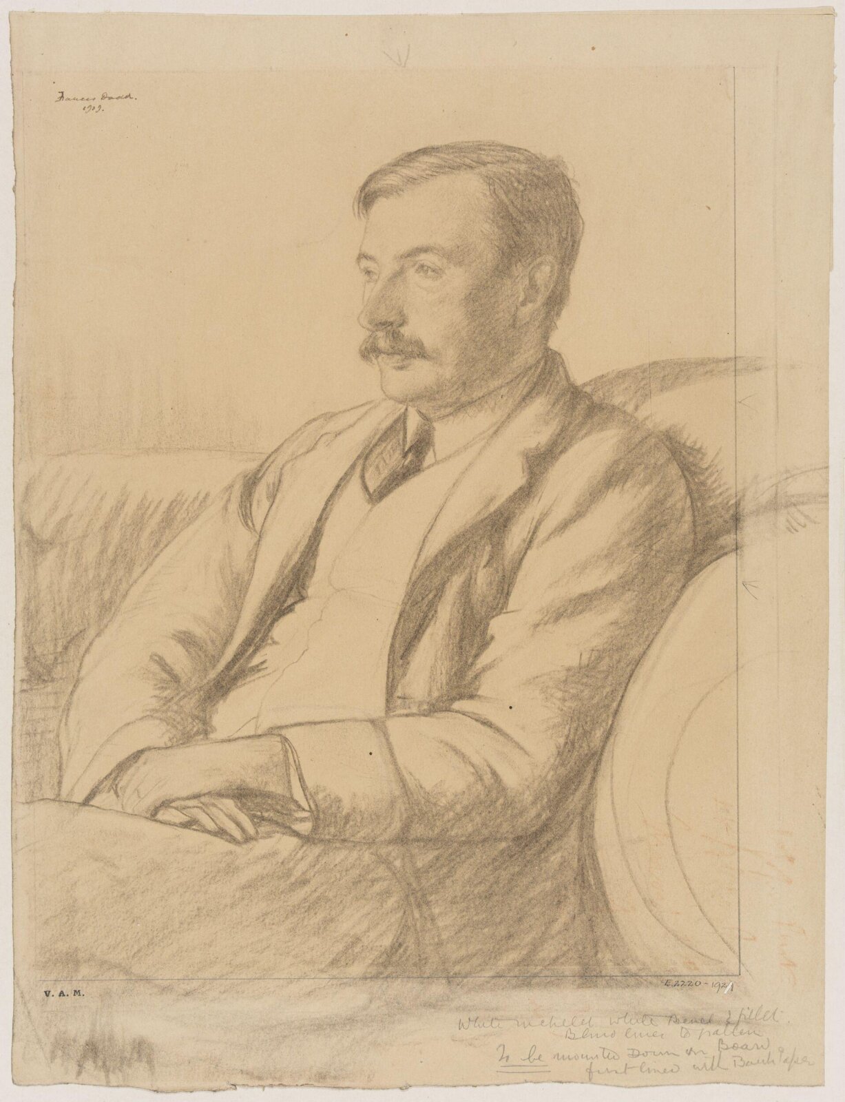 Lieutenant-Colonel Edward Fairbrother Strange C.B.E., Francis Dodd, 1919