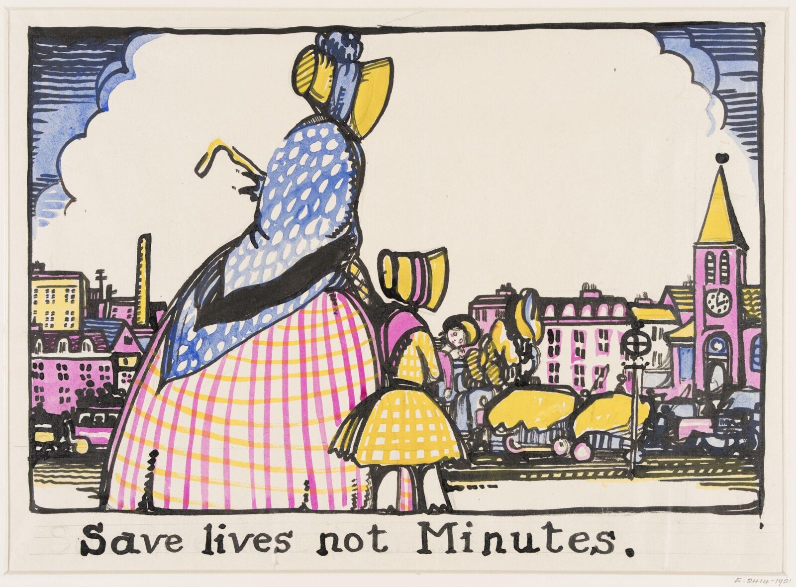 Drawing, Claud Lovat Fraser, c. 1910s