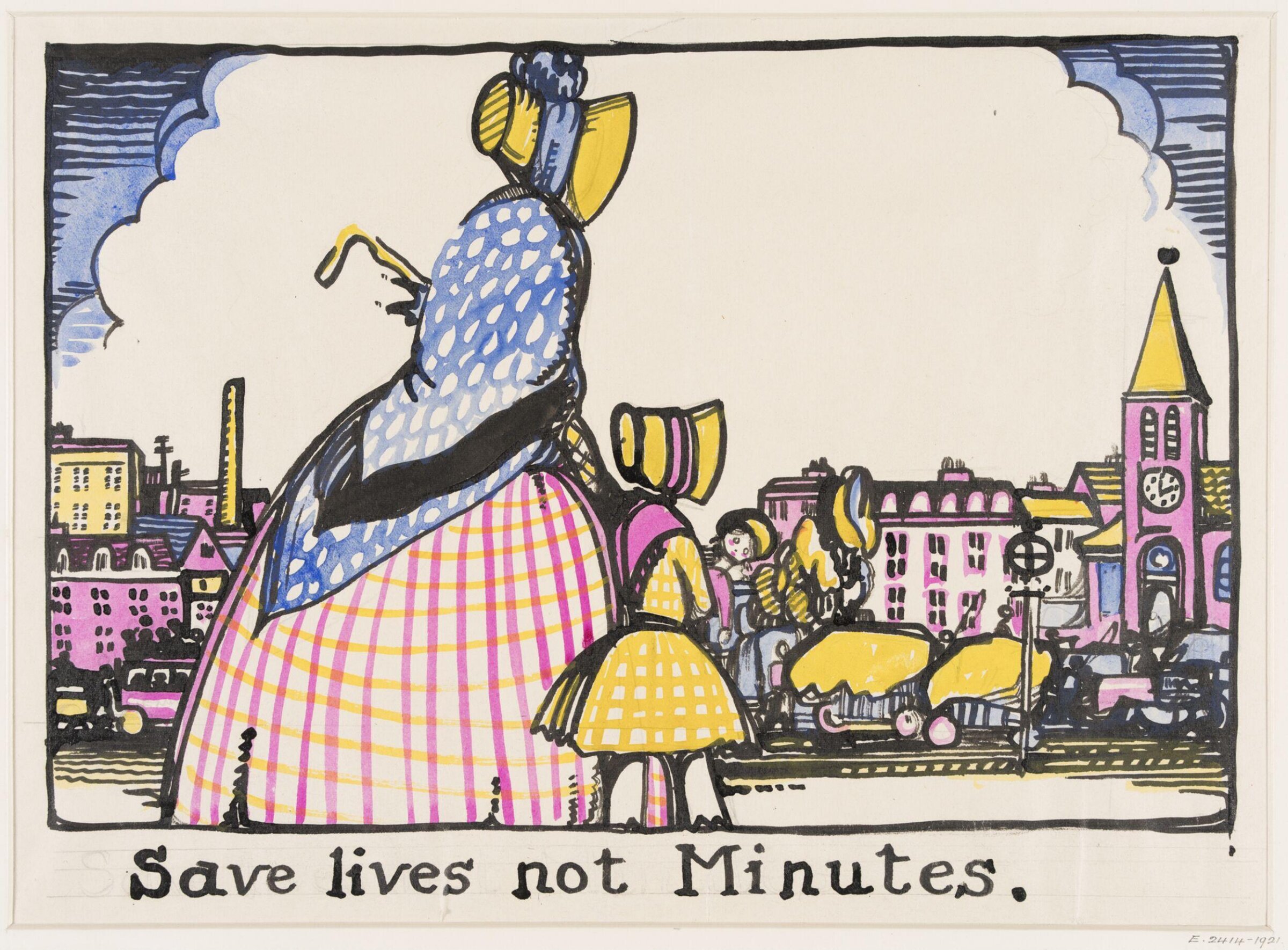 Drawing, Claud Lovat Fraser, c. 1910s