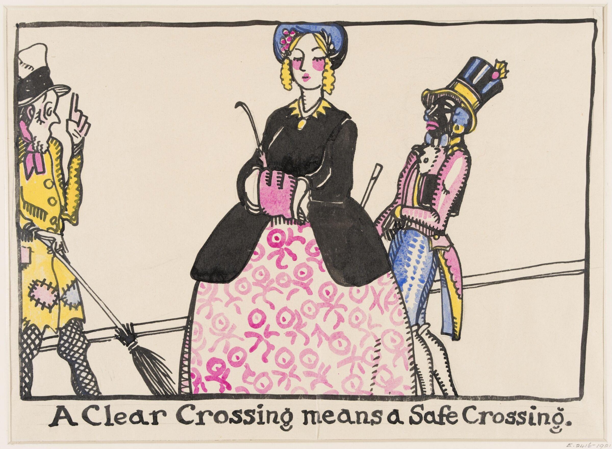 Drawing, Claud Lovat Fraser, c. 1910s